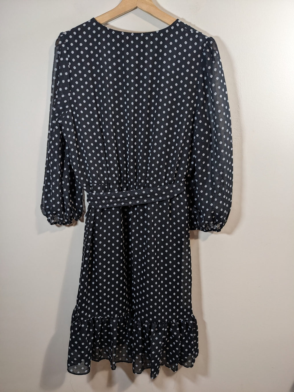 Calvin Klein Polka Dot Dress - L