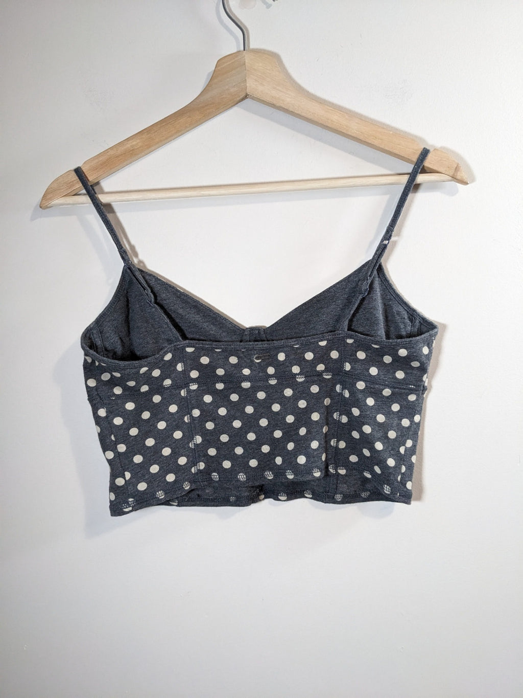 Garage Polka Dot Crop Tank - M