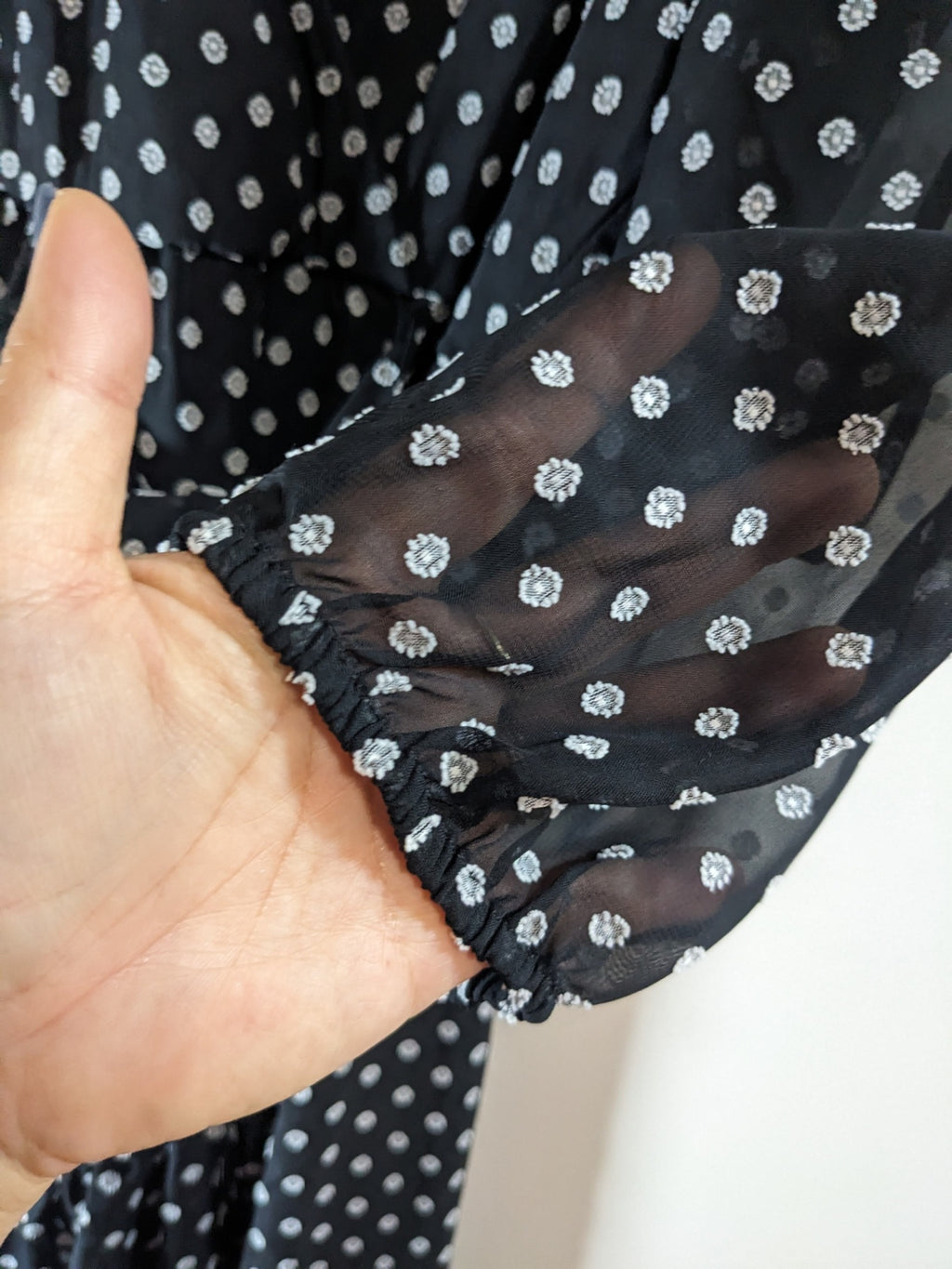 Calvin Klein Polka Dot Dress - L