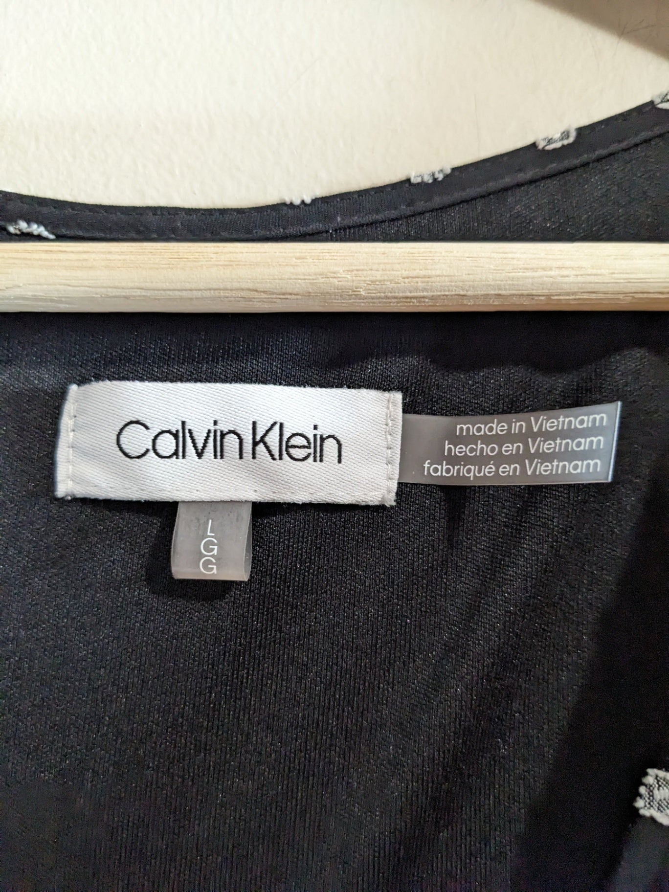 Calvin Klein Polka Dot Dress - L