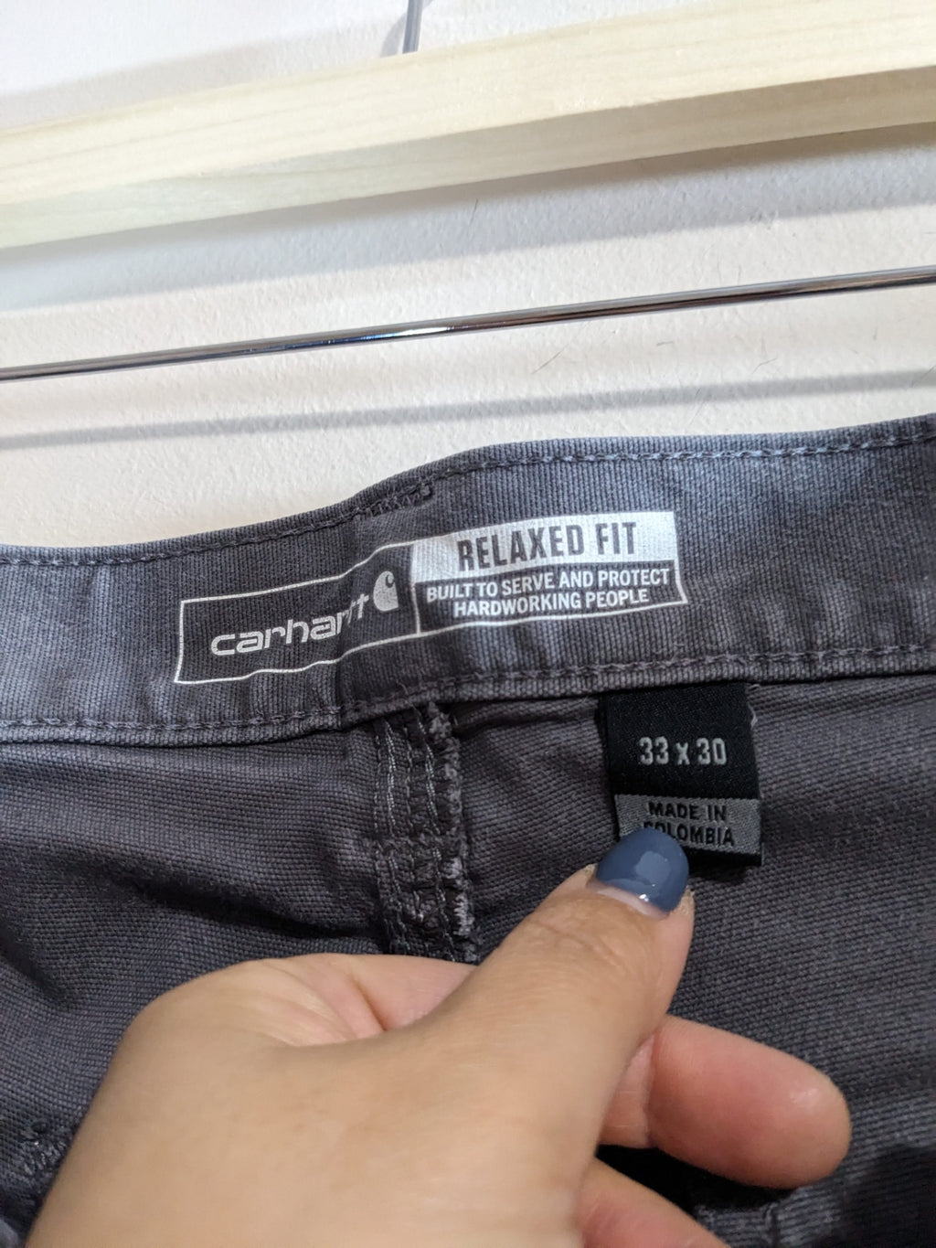 Carhartt Black Carpenter Pants - 33x30