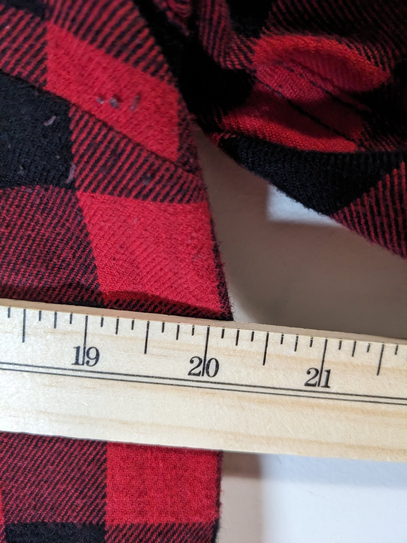 BC Clothing Red Plaid - L