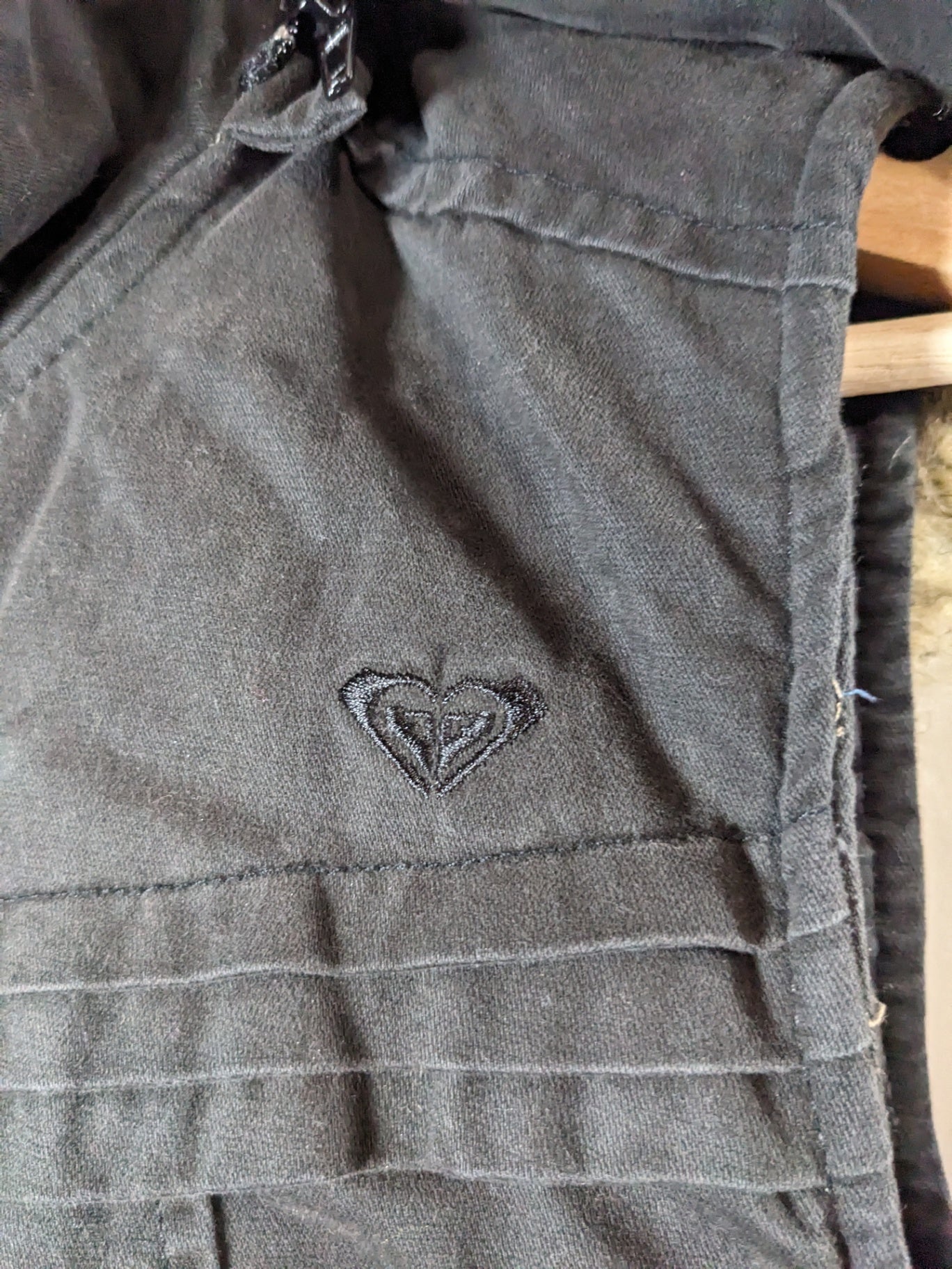 Roxy Black Vest - appears large