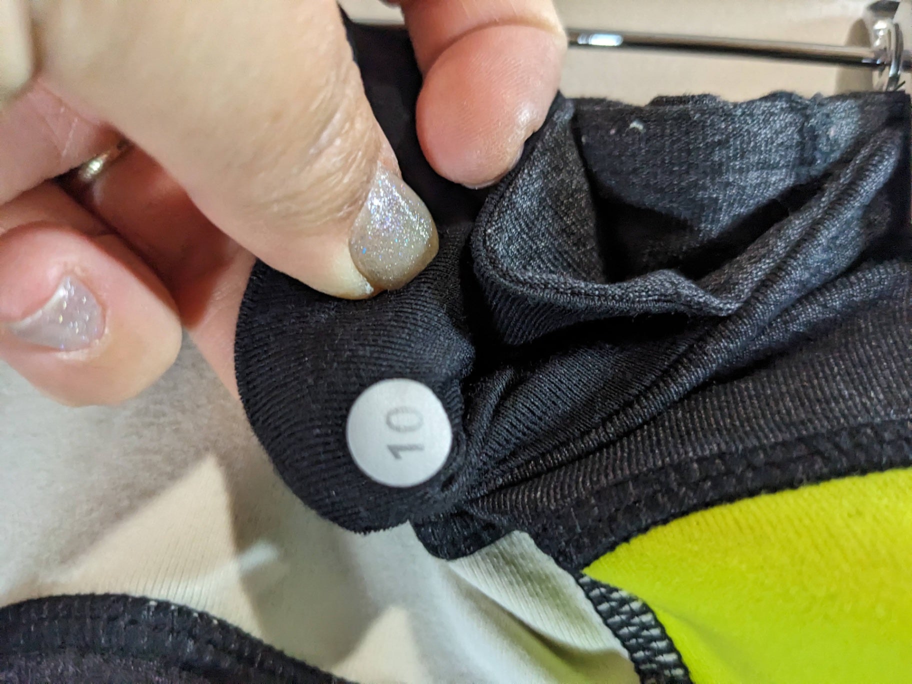 Lululemon dark grey groovy leggings - 10