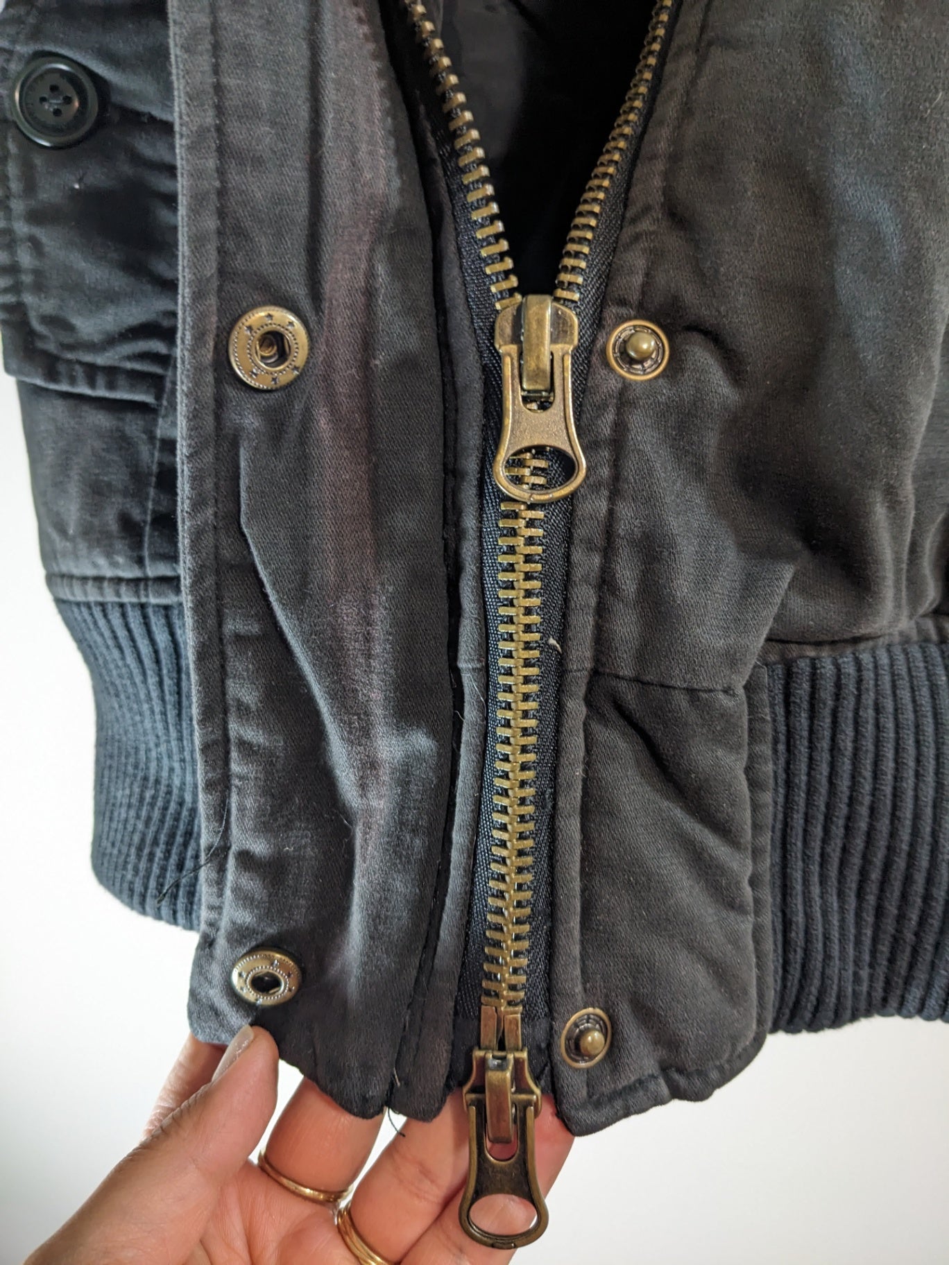 Roxy Black Vest - appears large