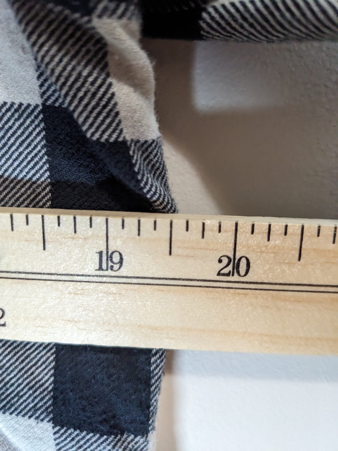 Tailor Vintage Blue Plaid Shirt - M