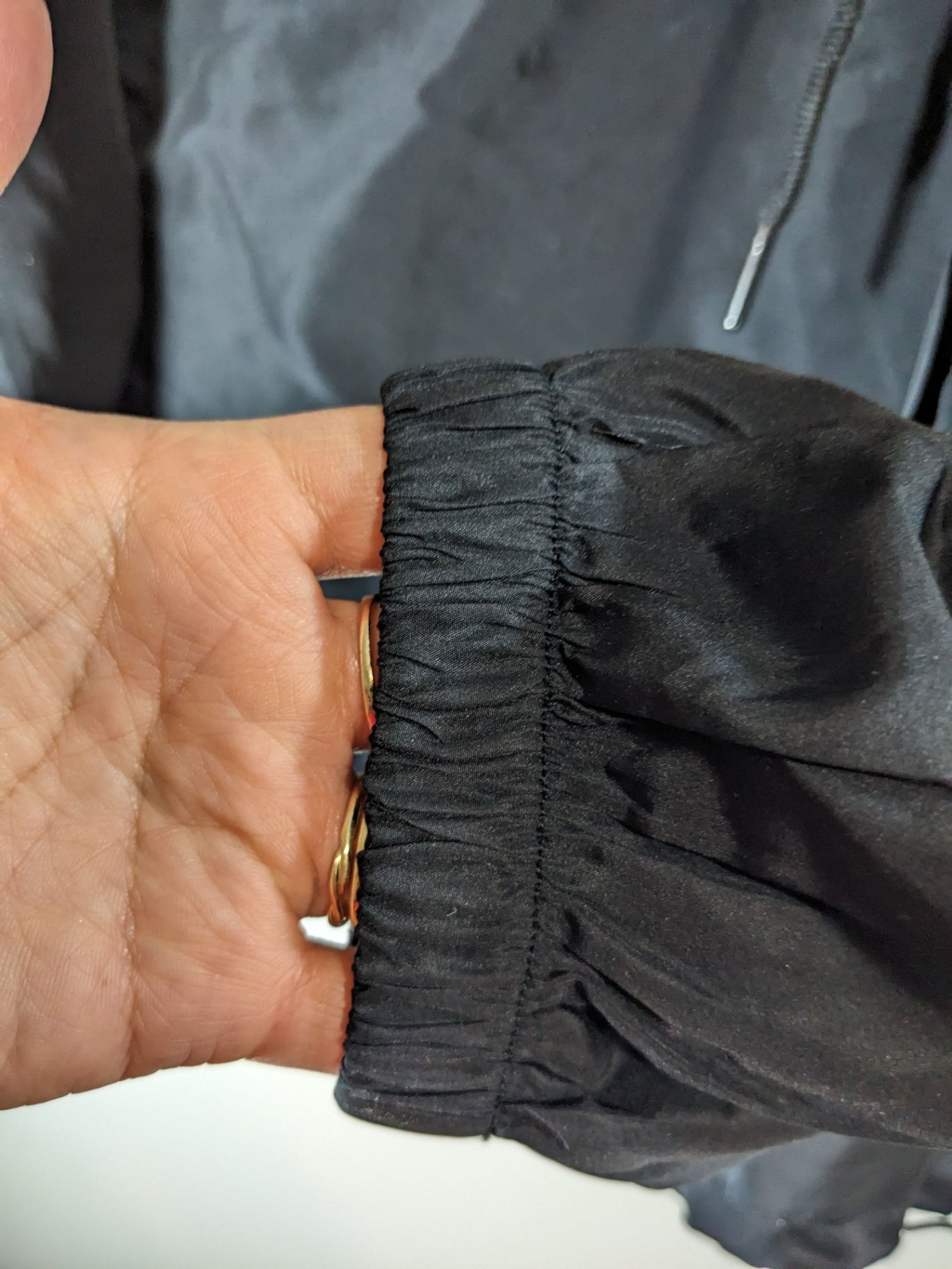 Pepper & Zoe Black Pullover Jacket - L