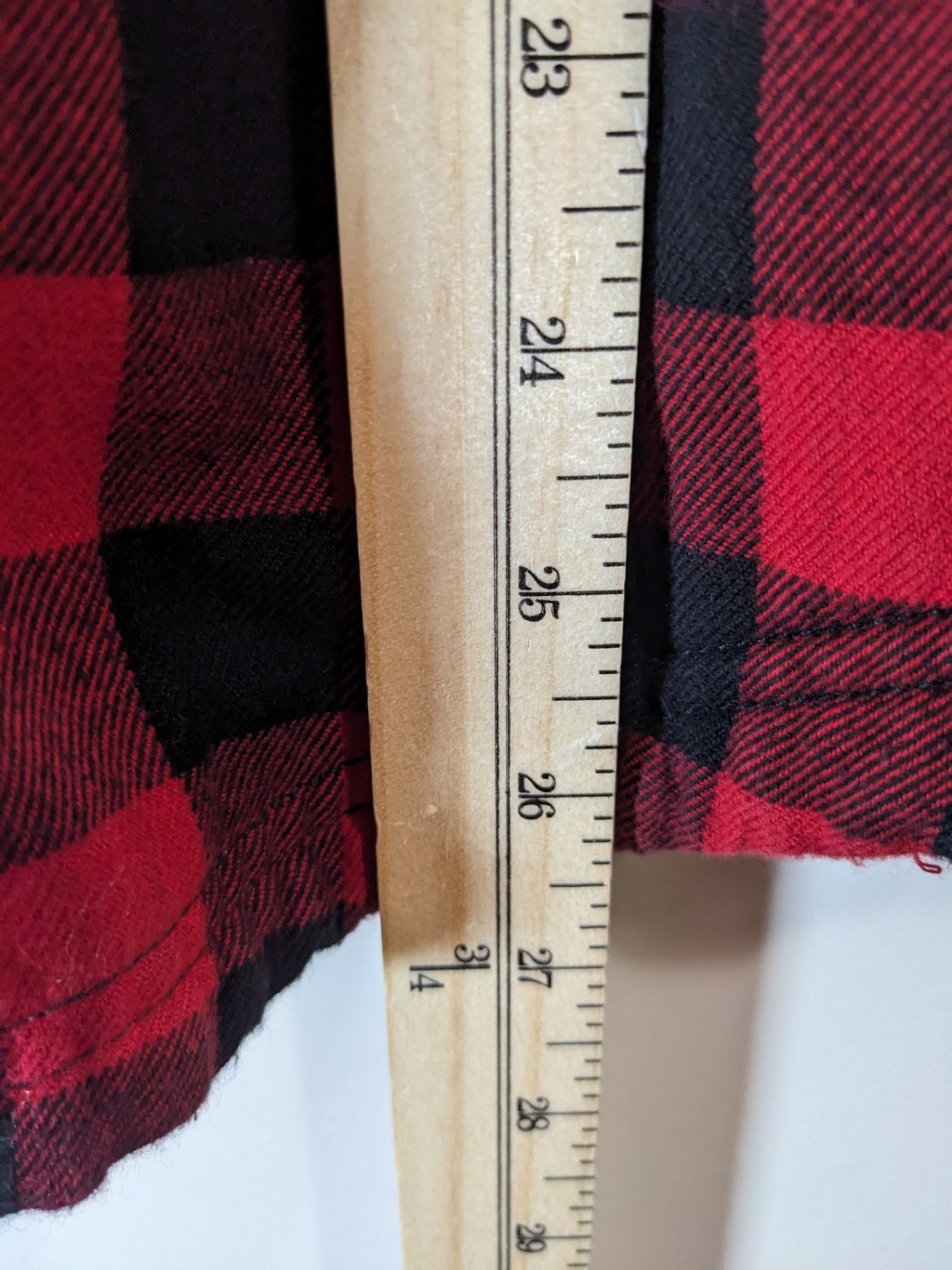 BC Clothing Red Plaid - L