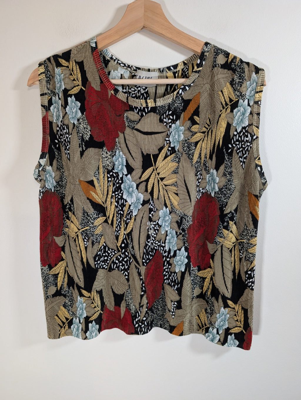 Cactus floral blouse - appears Small