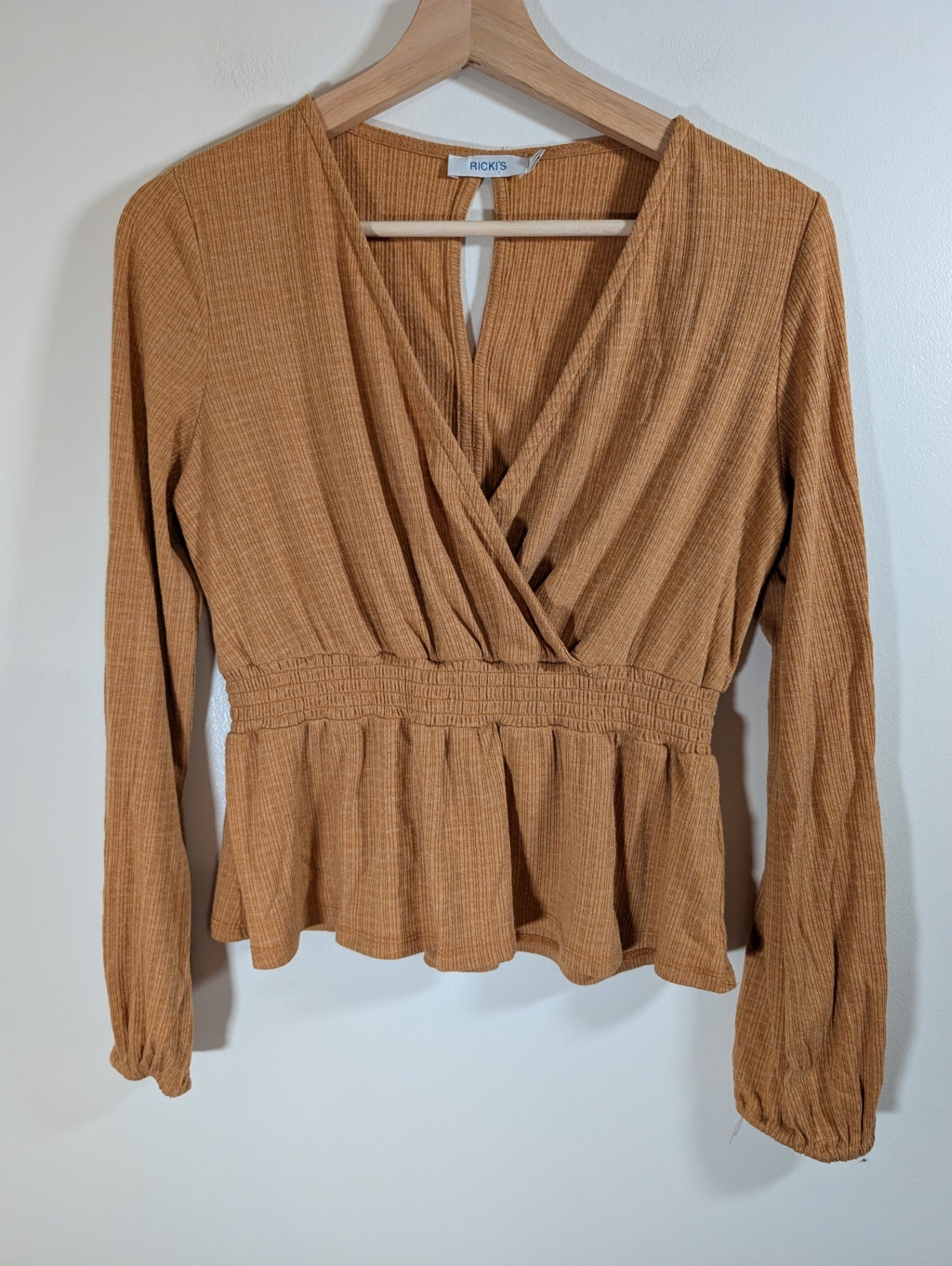Ricki's mustard blouse - Medium