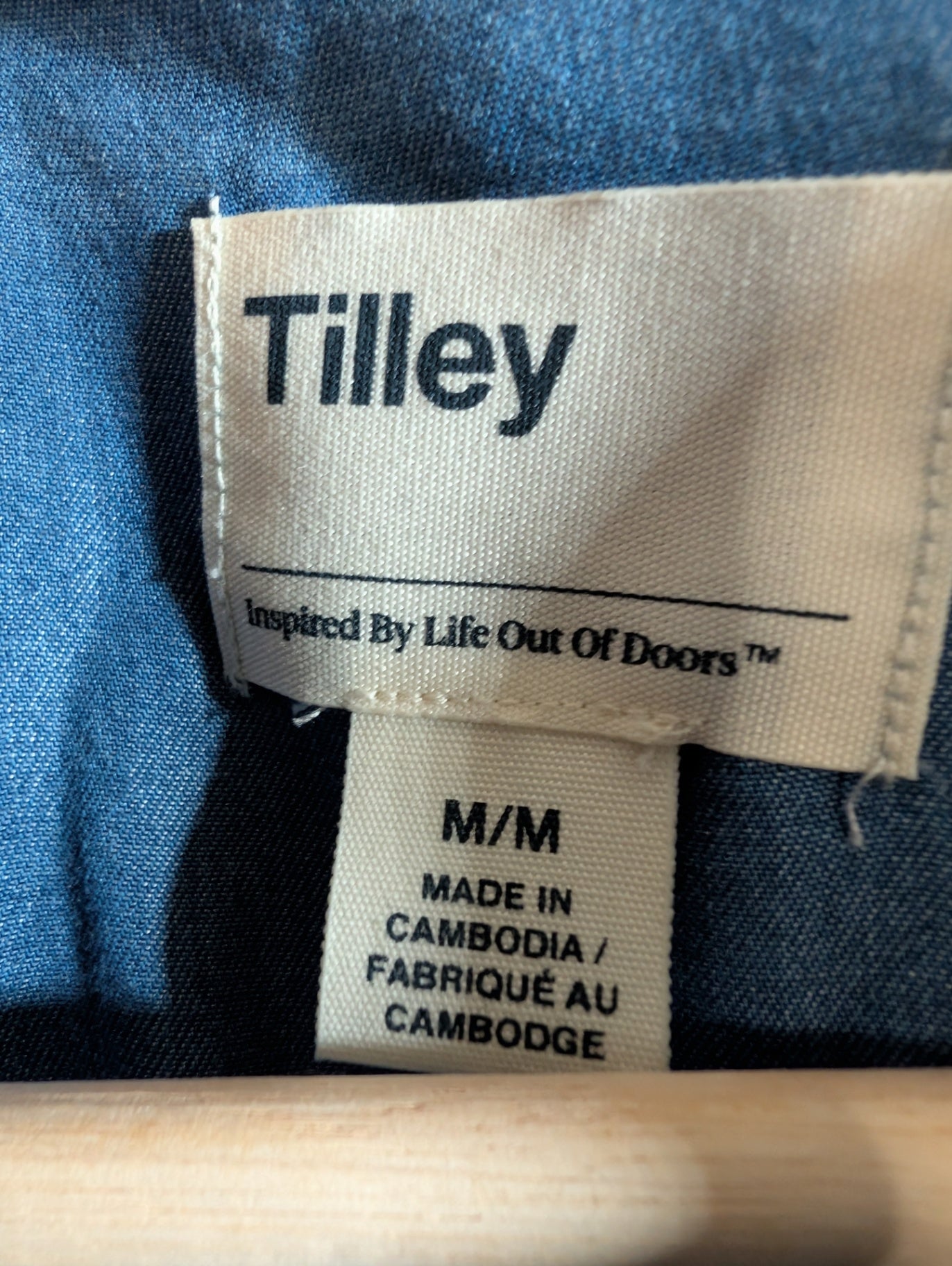 Tilley denim style blouse - Medium