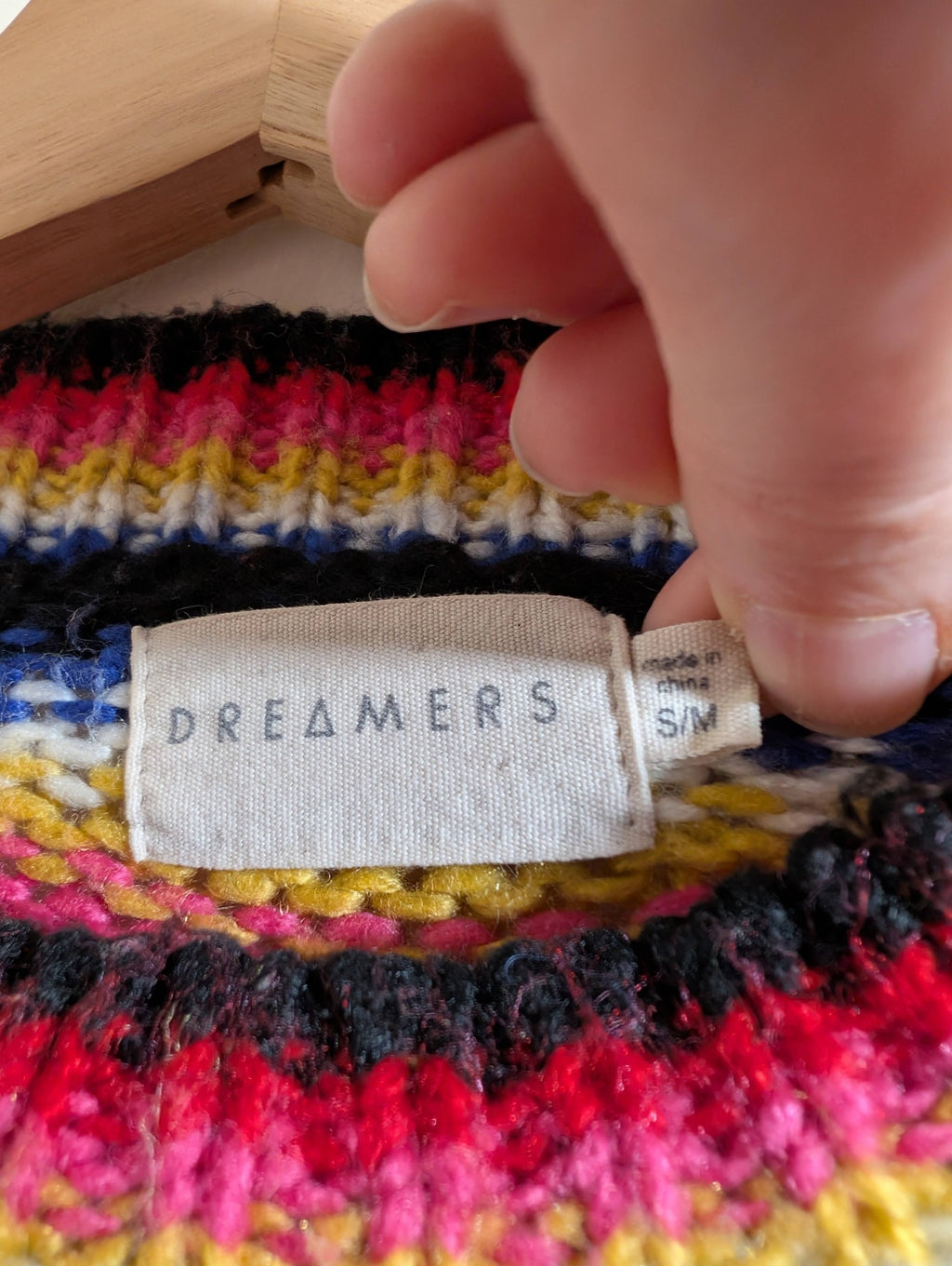 Dreamers striped sweater - Small/Medium