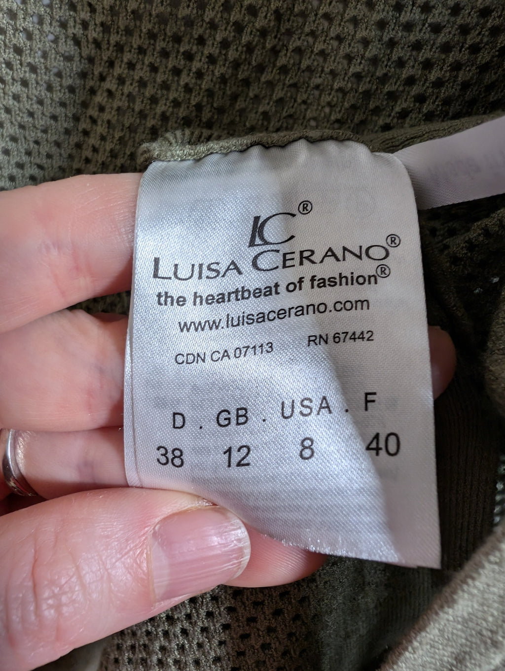Luisa Cerano cardigan - SZ 8