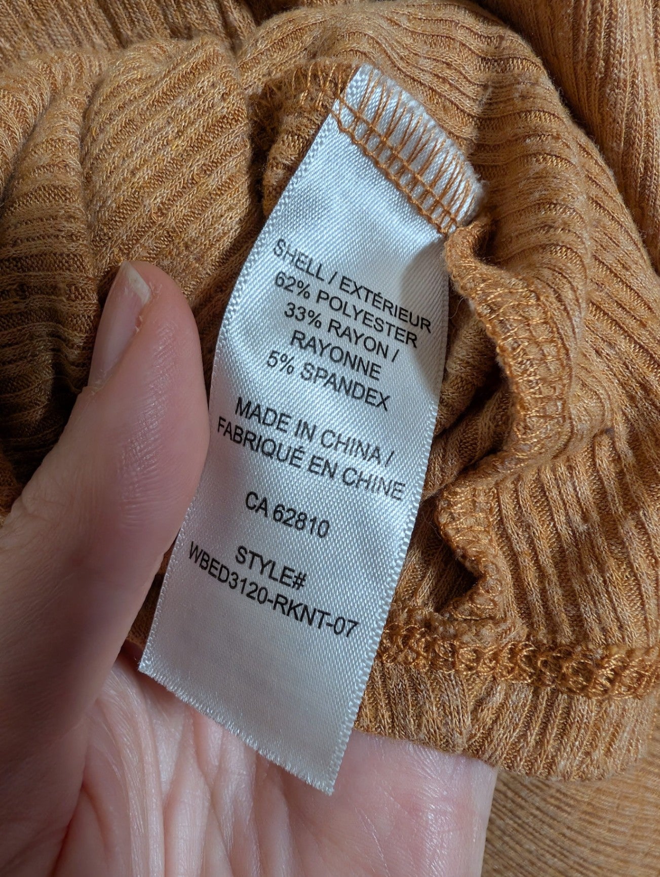 Ricki's mustard blouse - Medium