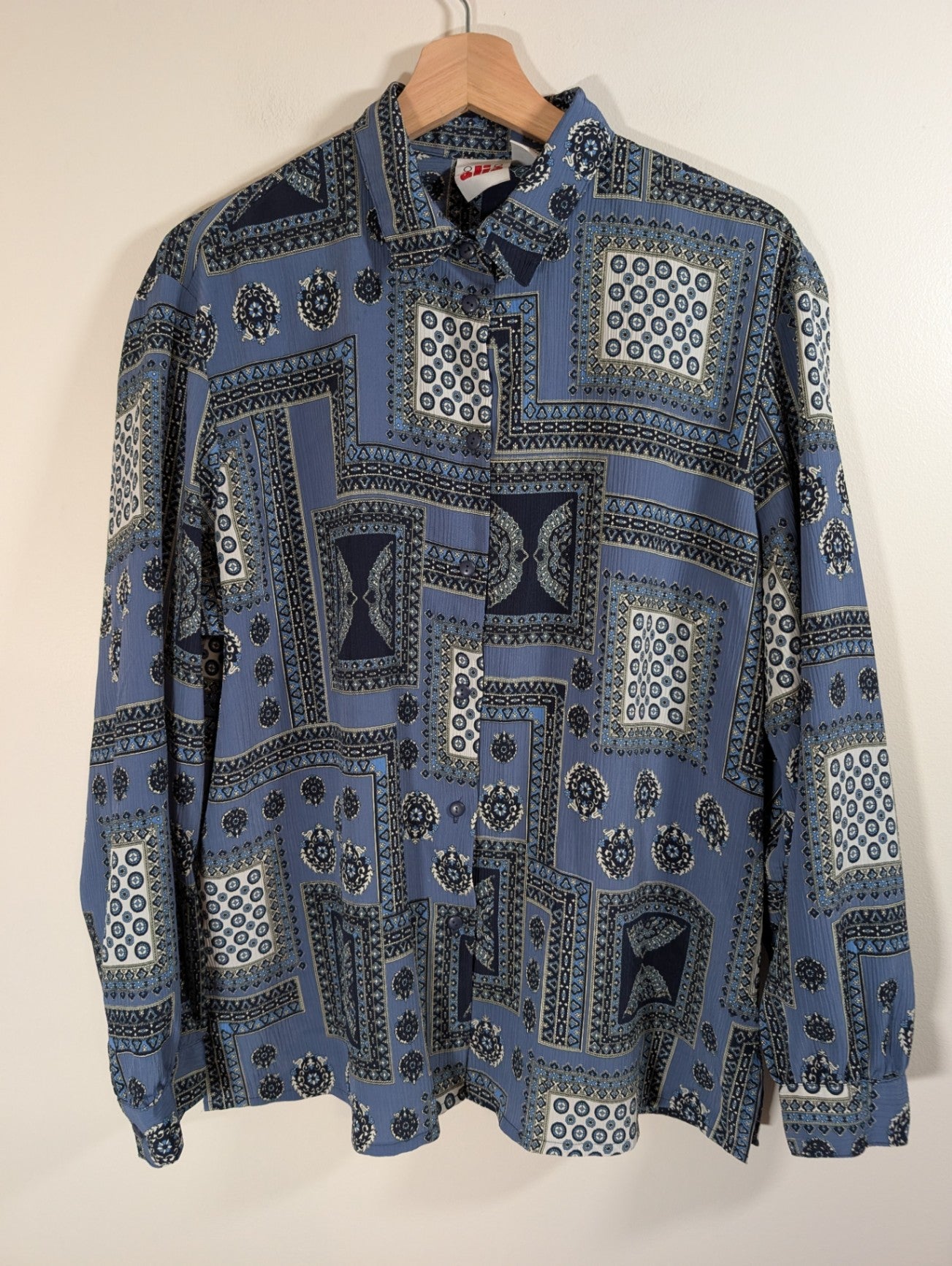 Alia blue blouse - SZ 16
