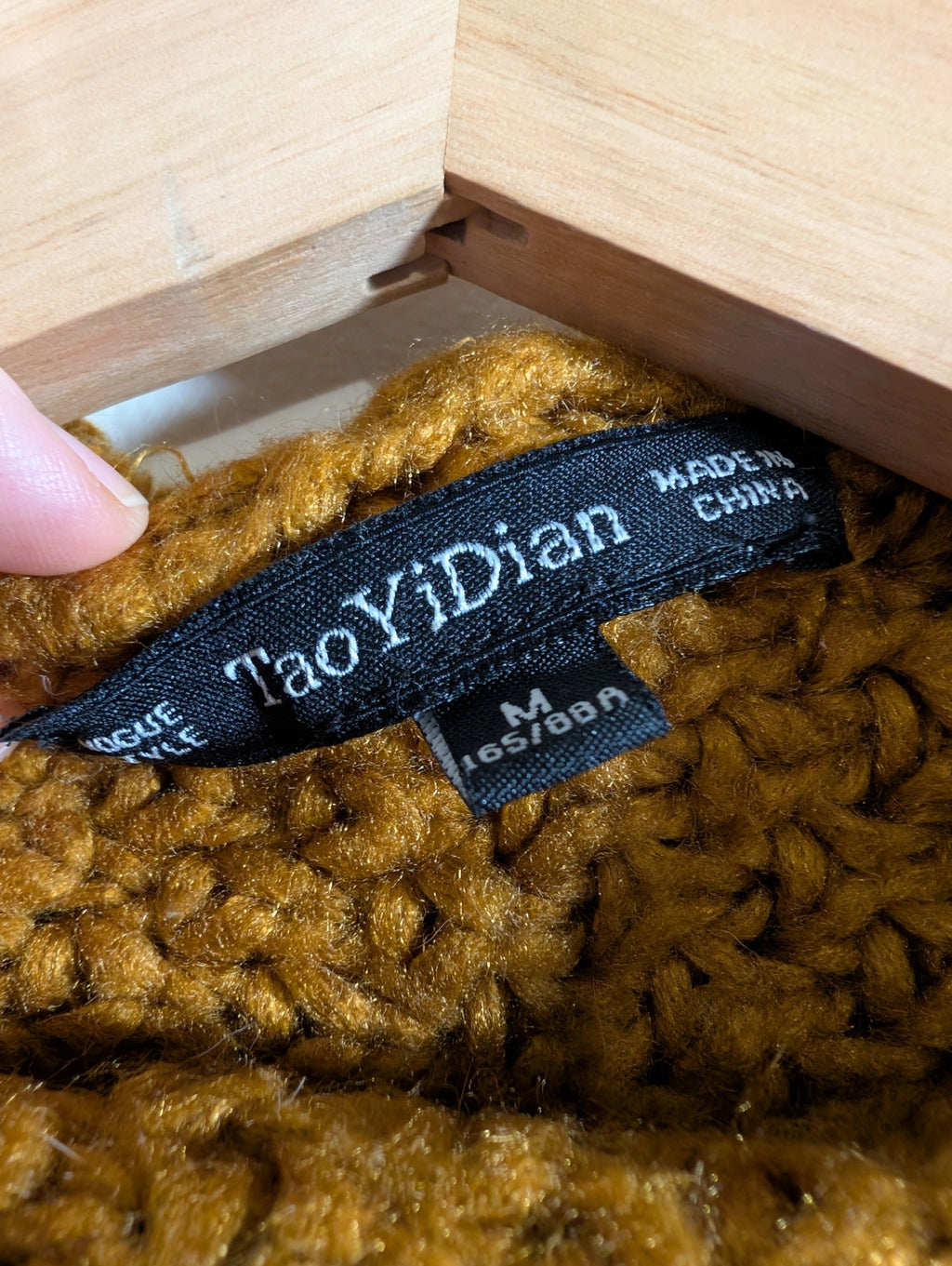 TaoYidian oversize cardigan - Medium