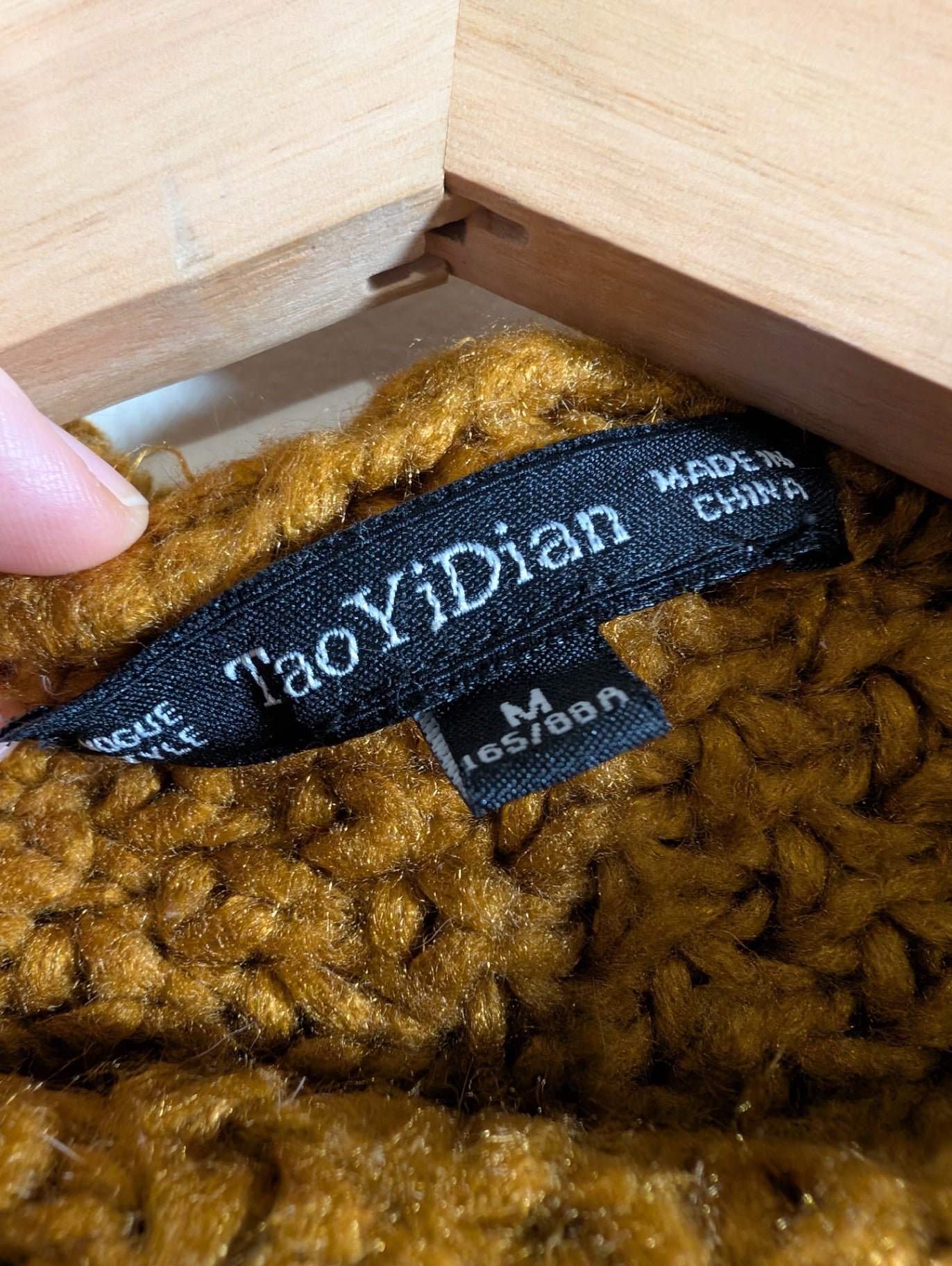 TaoYidian oversize cardigan - Medium