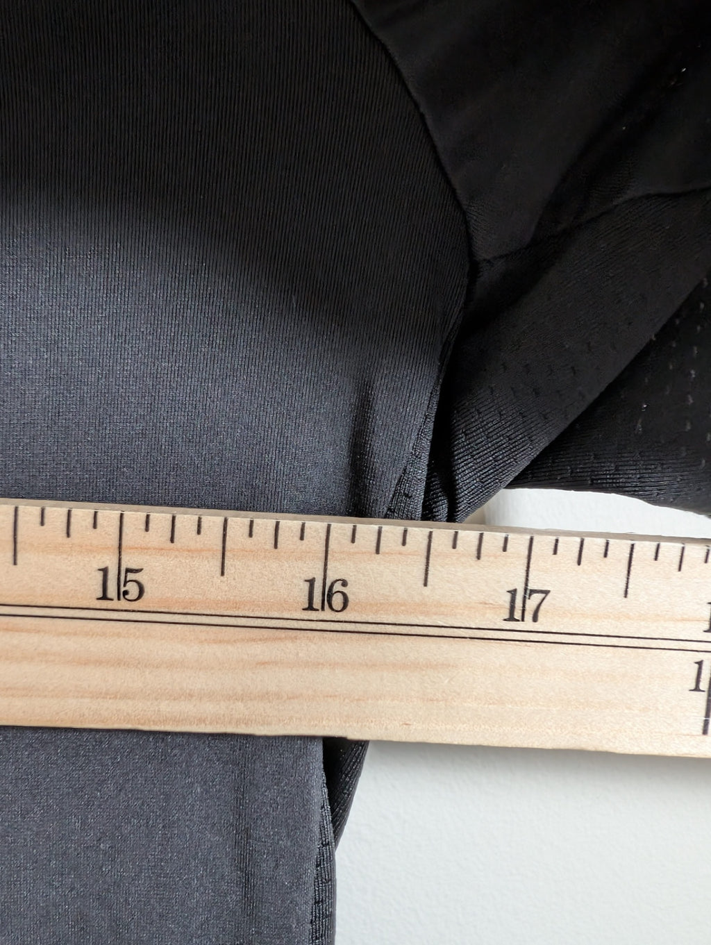 Black athletic t-shirt - appears medium