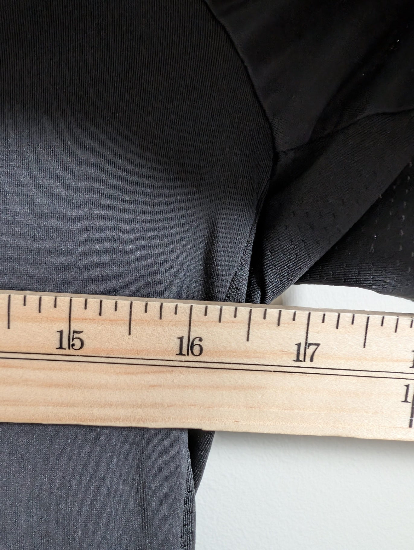 Black athletic t-shirt - appears medium