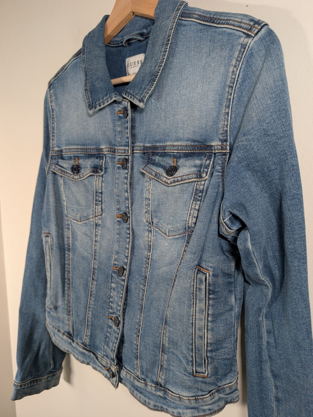 Guess jean jacket - Large
