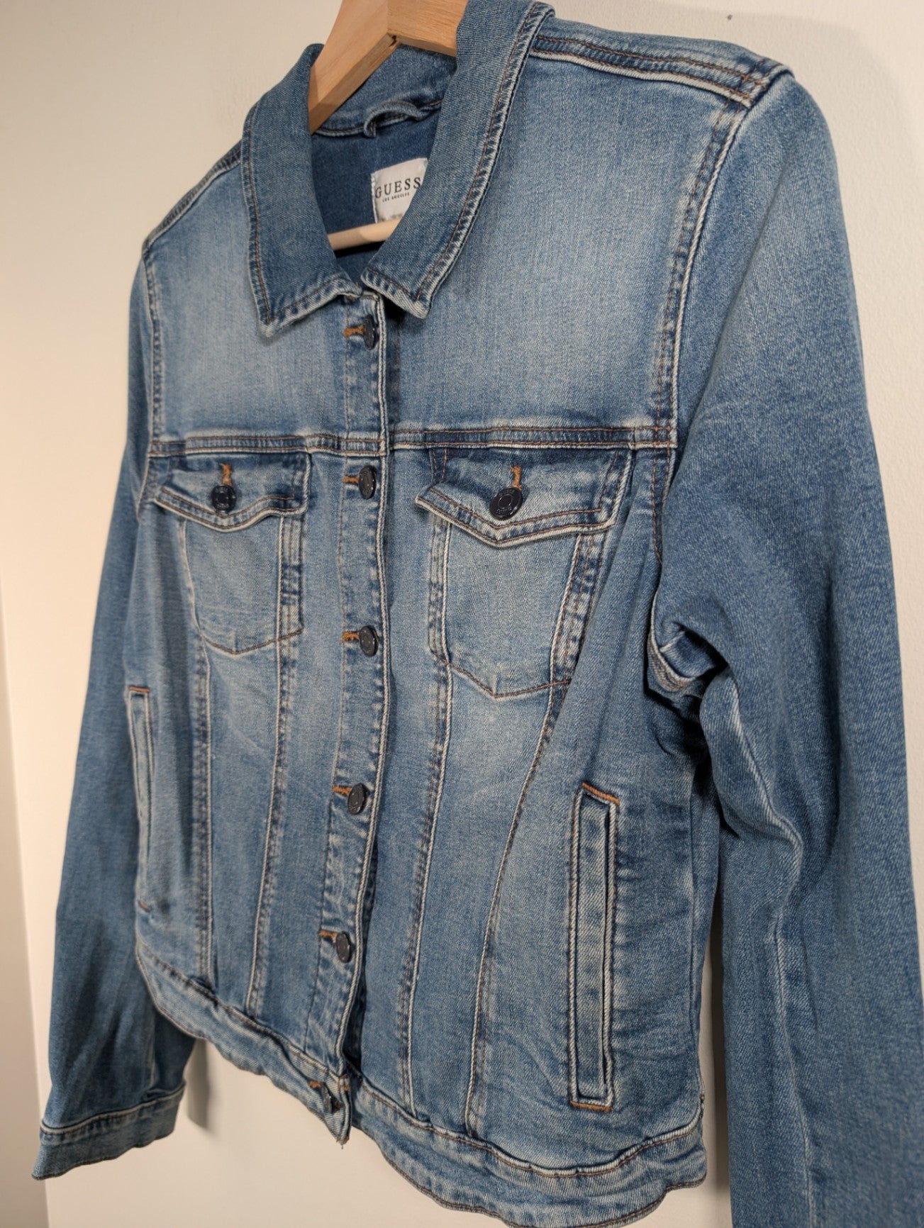 Guess jean jacket - Large