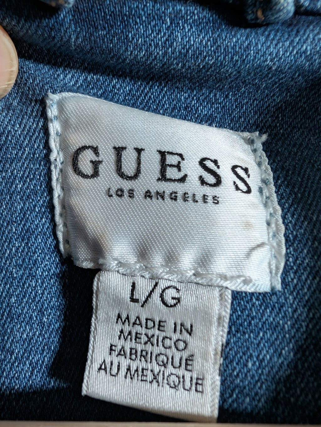 Guess jean jacket - Large