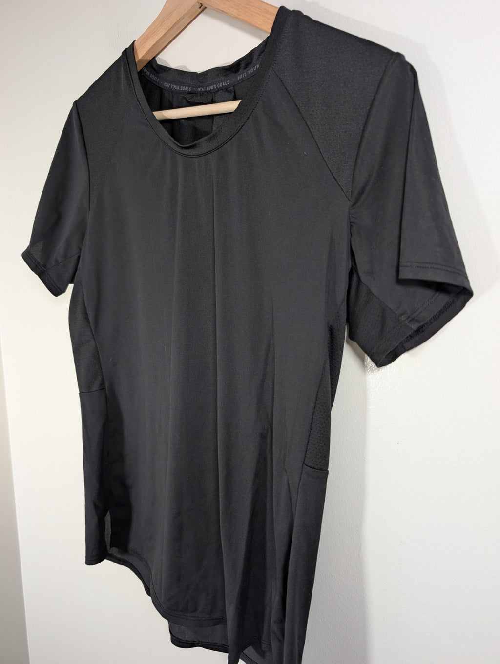 Black athletic t-shirt - appears medium