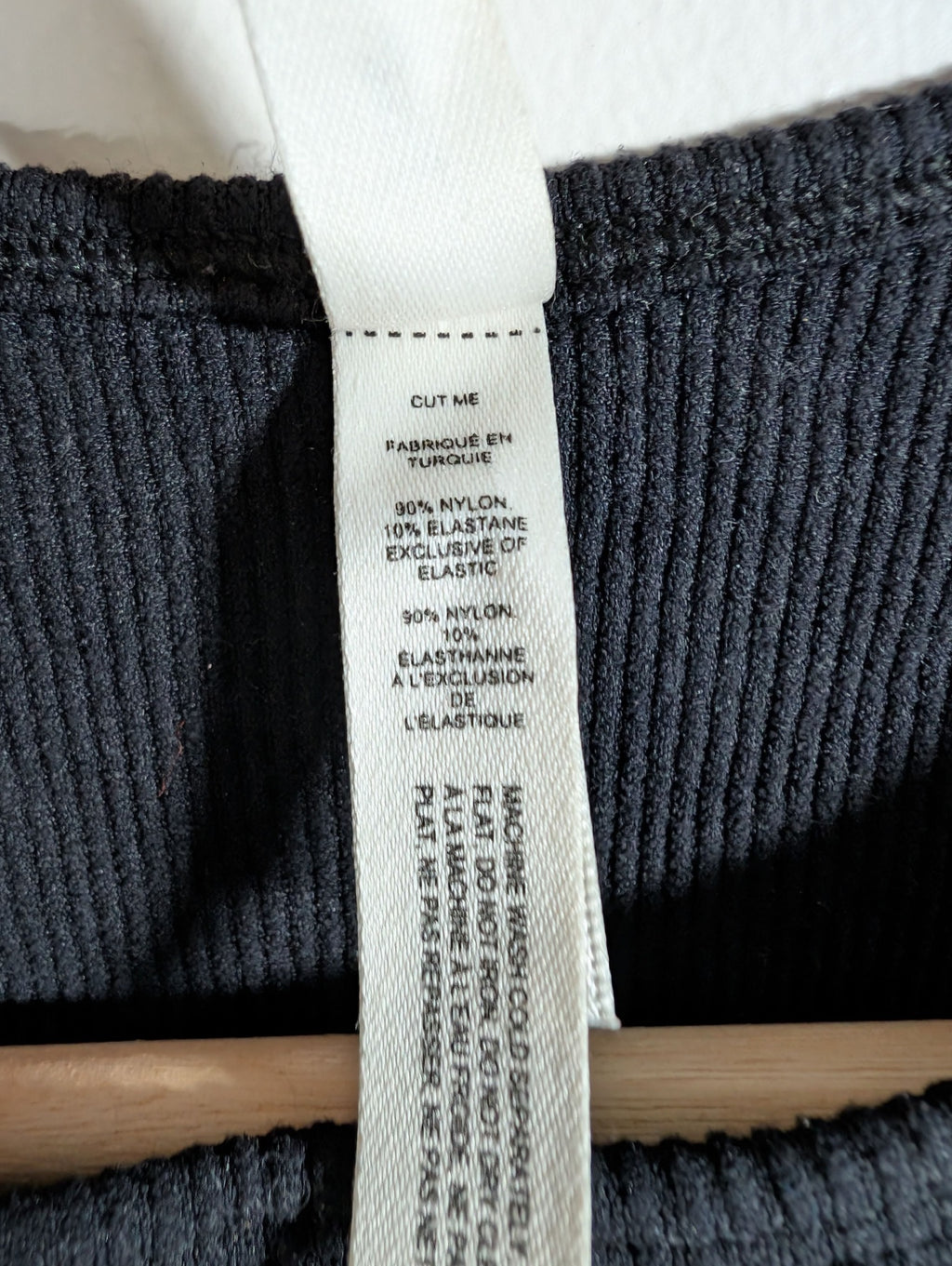Babaton ribbed crop tank - Small