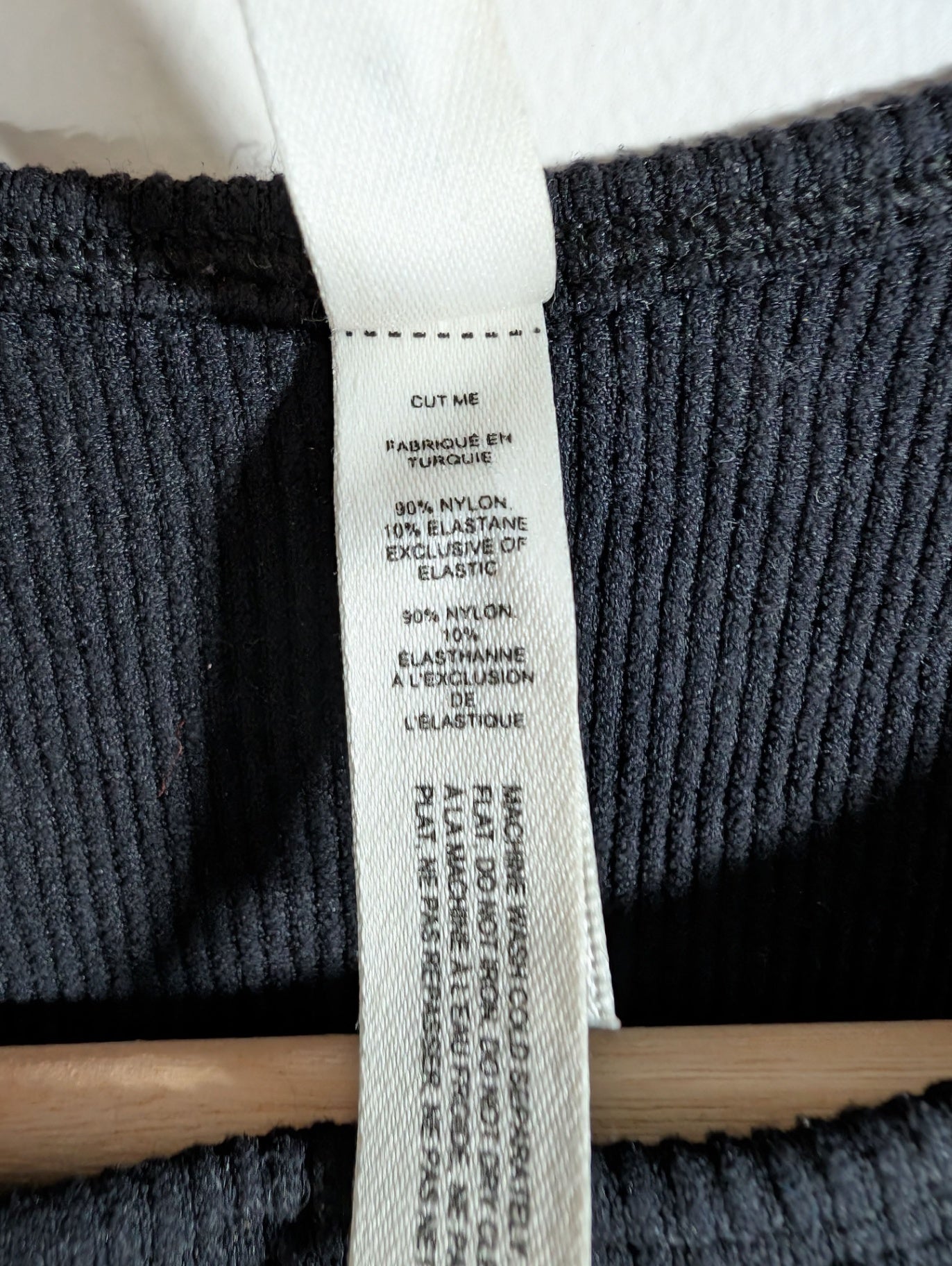 Babaton ribbed crop tank - Small
