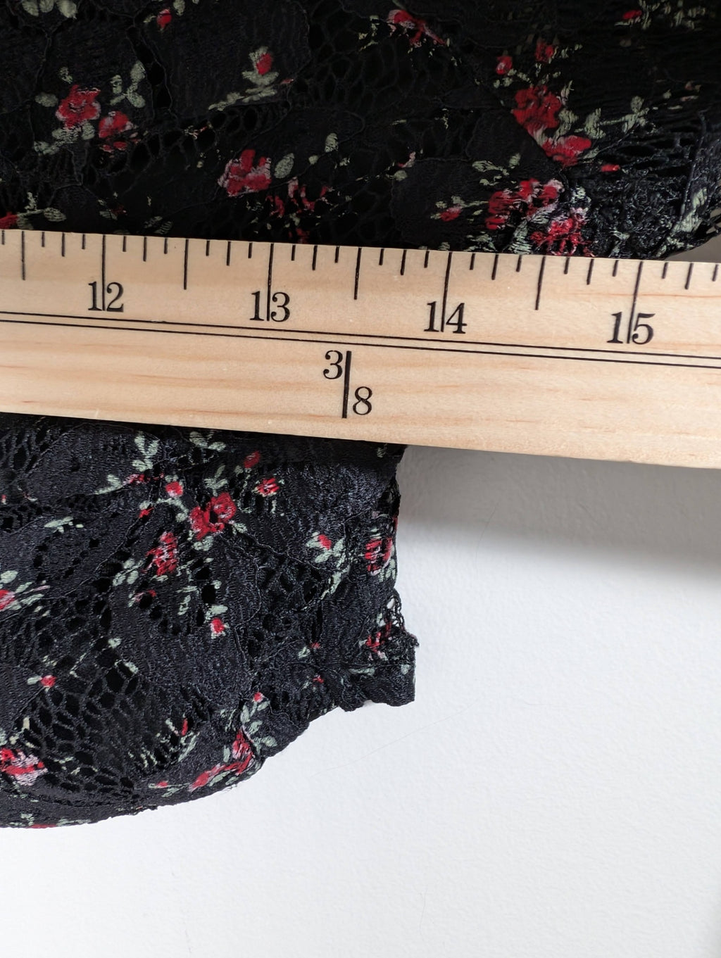 Topshop floral milkmaid crop top - SZ 6