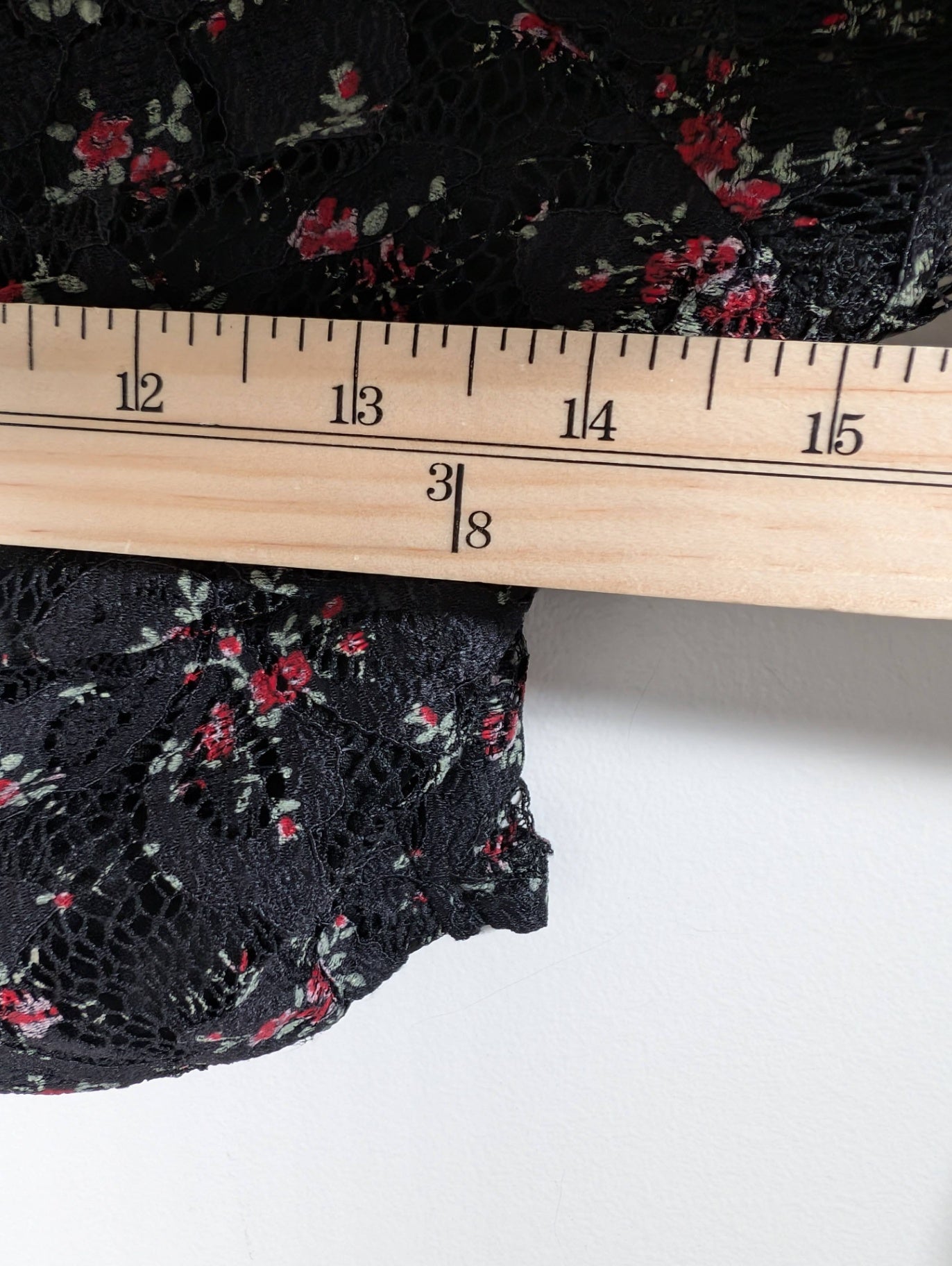 Topshop floral milkmaid crop top - SZ 6