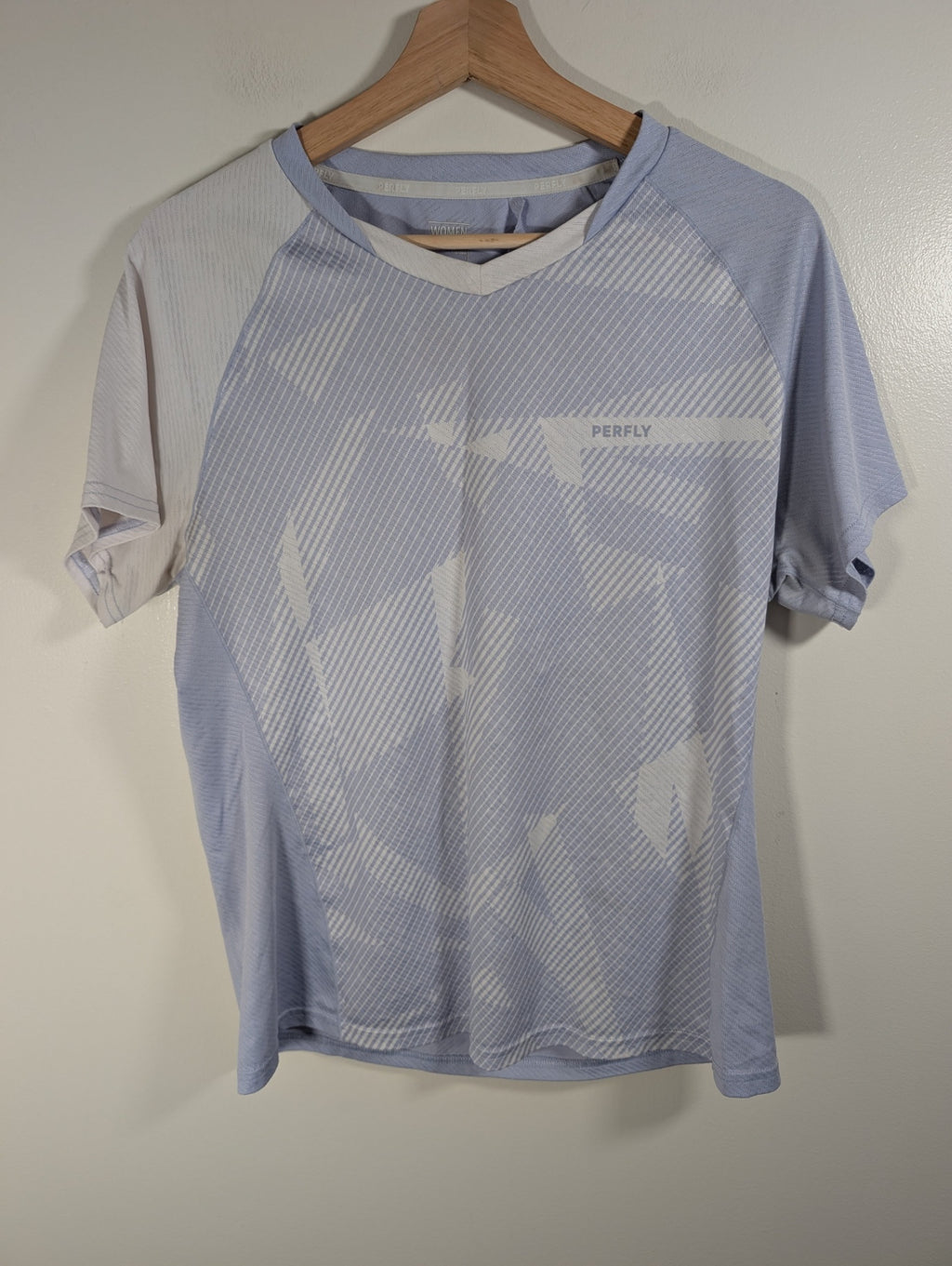 PERFLY purple badminton tee - Large