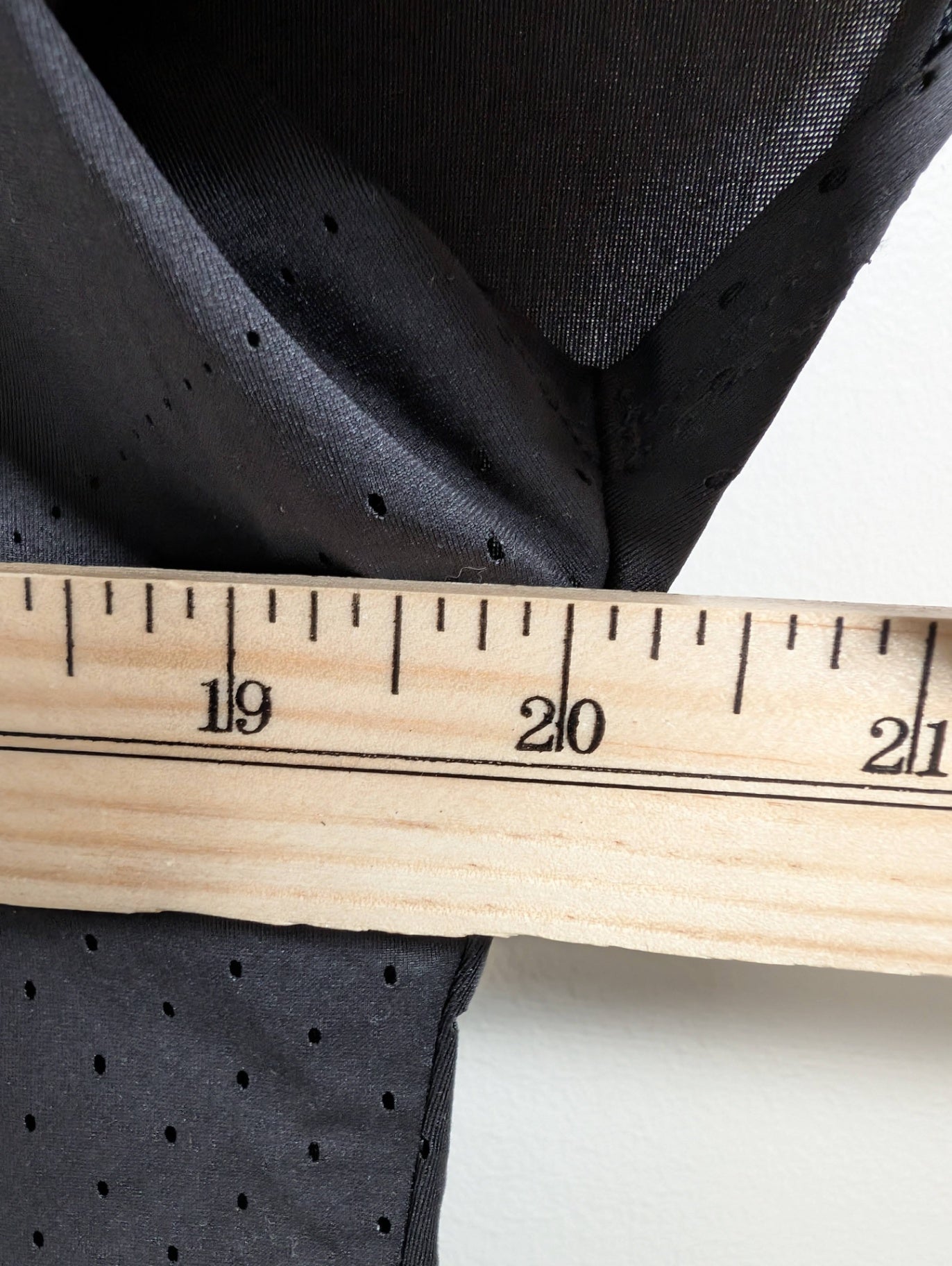 Black athletic tee- appears small
