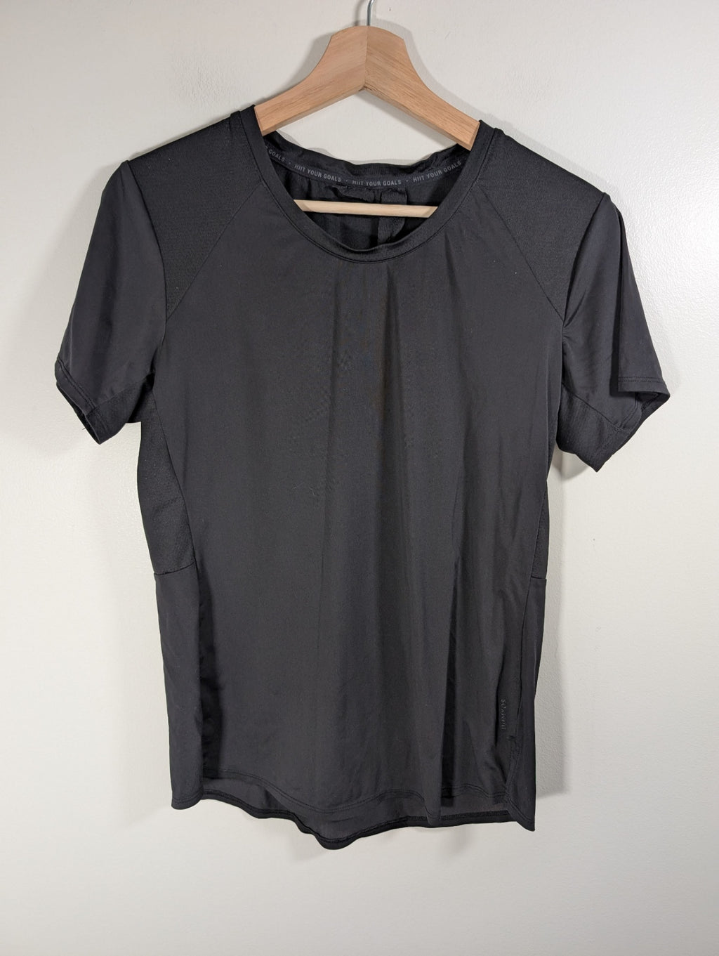 Black athletic t-shirt - appears medium