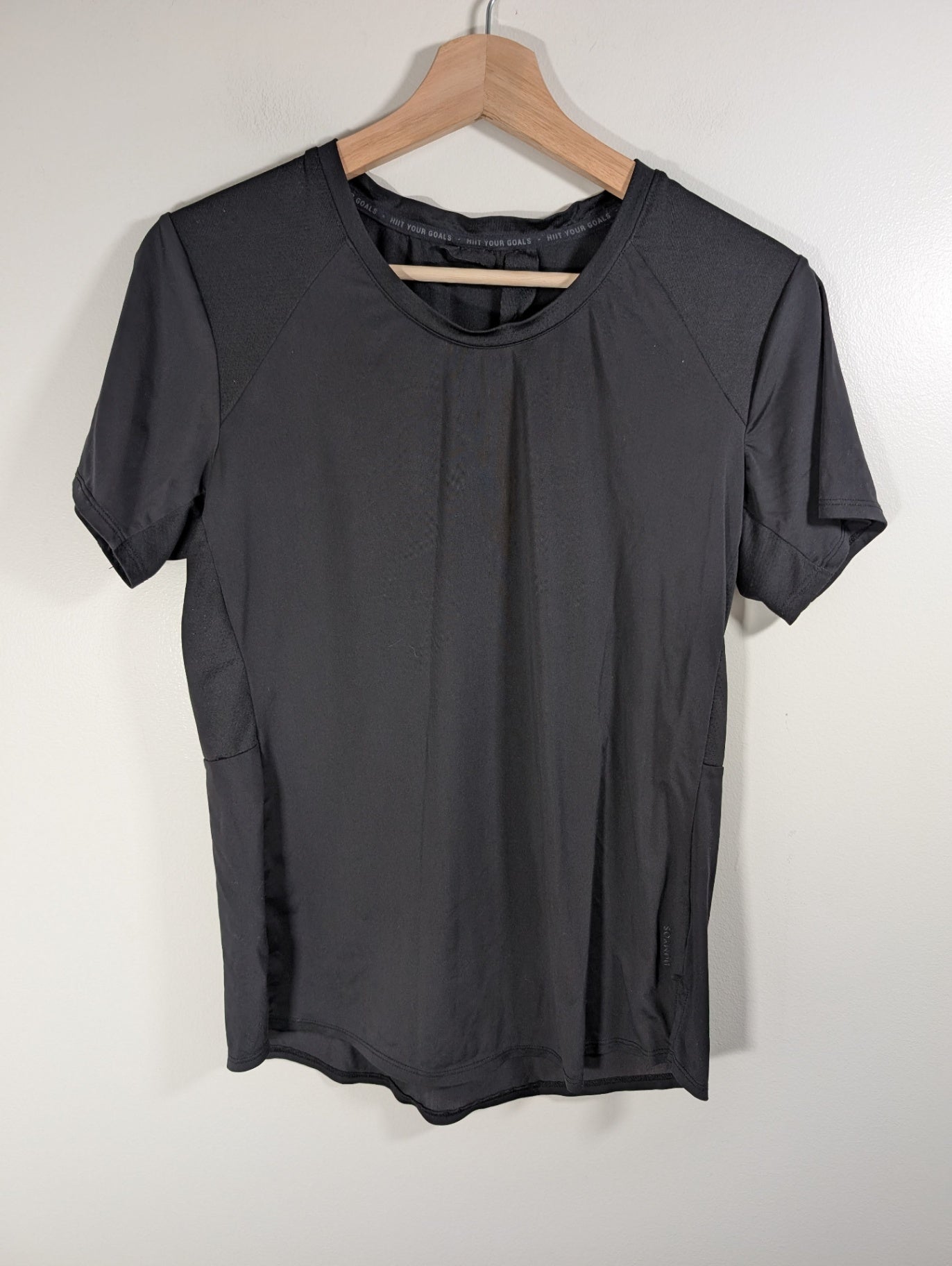 Black athletic t-shirt - appears medium