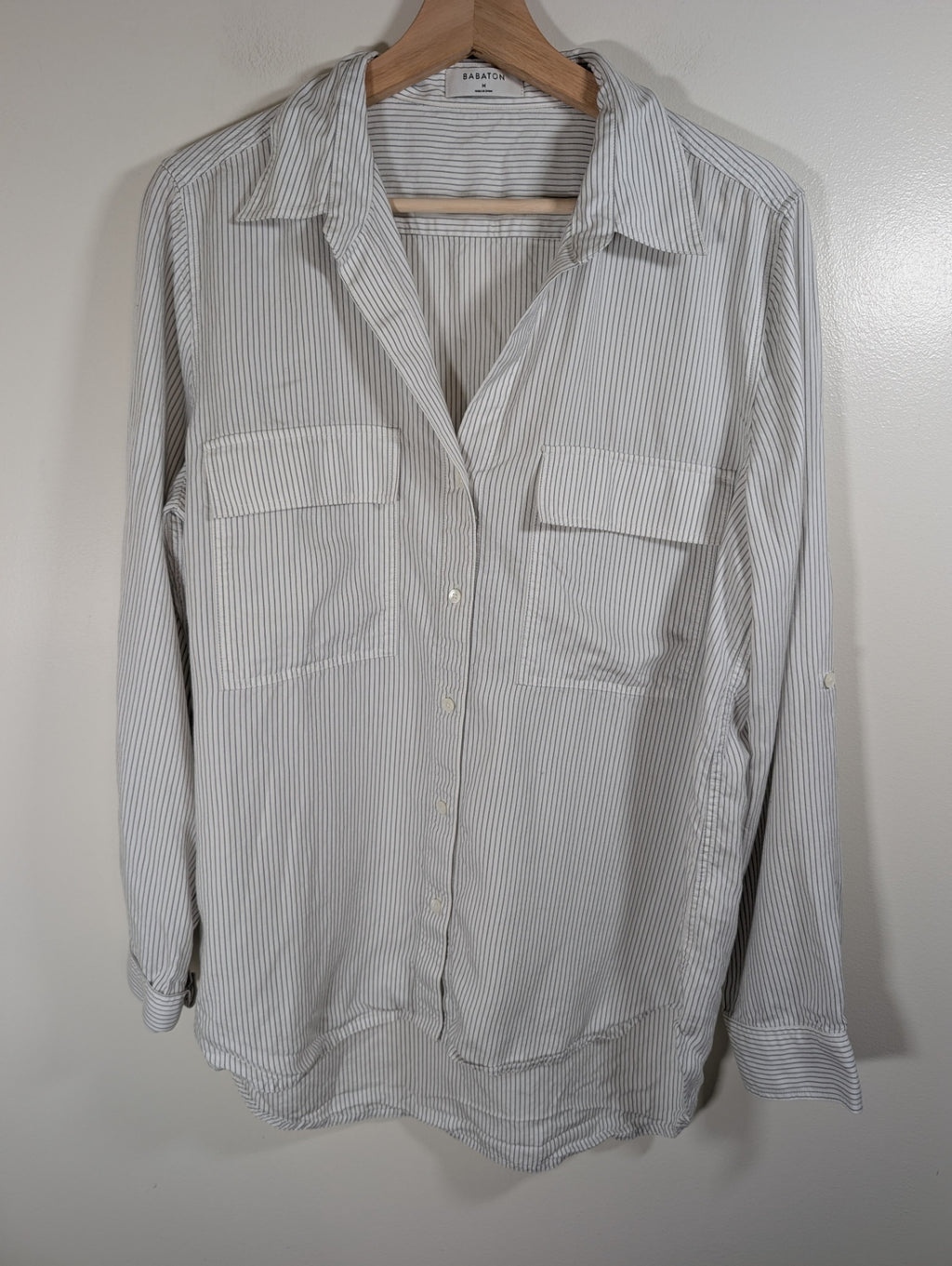 BABATON striped blouse - Medium