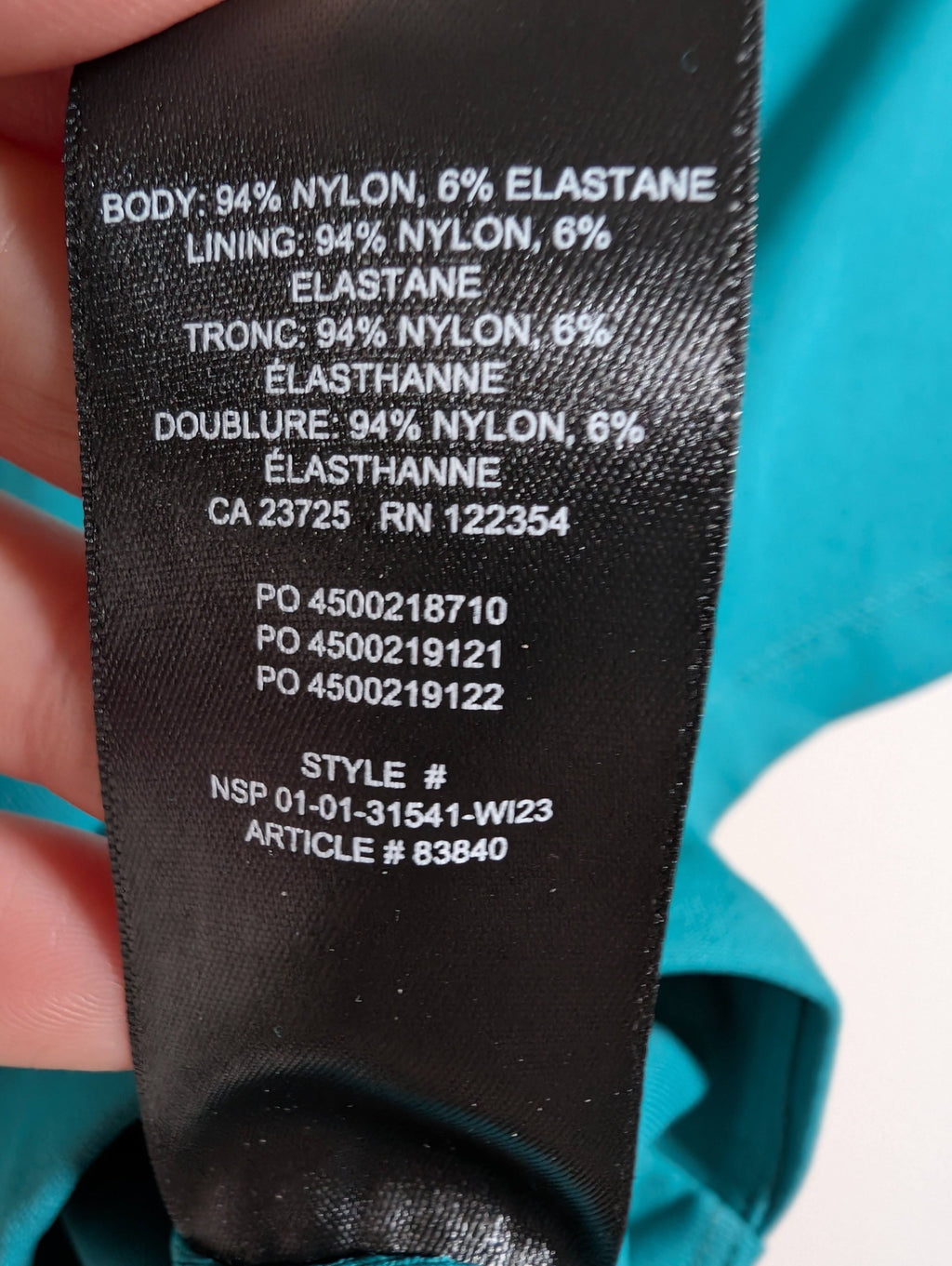 Babaton contour crop tee - Medium