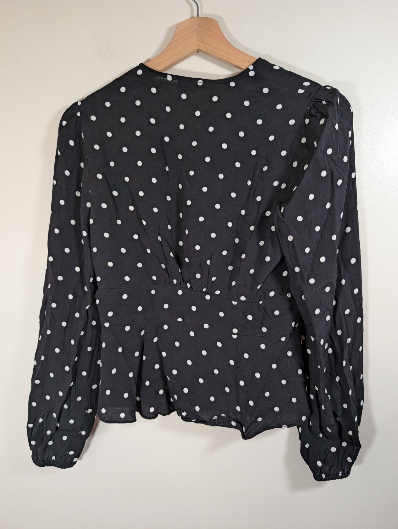 Wilfred polka-dot blouse - Medium