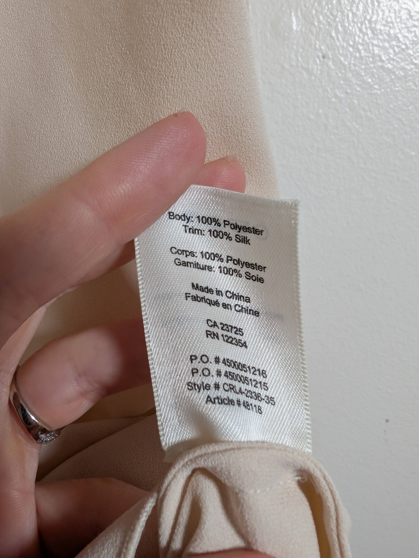 Wilfred sleeveless blouse - Small