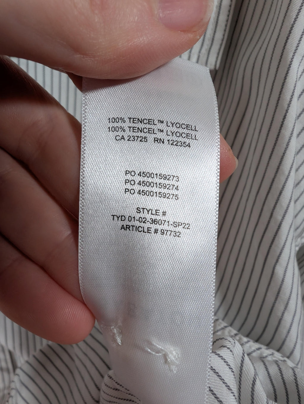 BABATON striped blouse - Medium