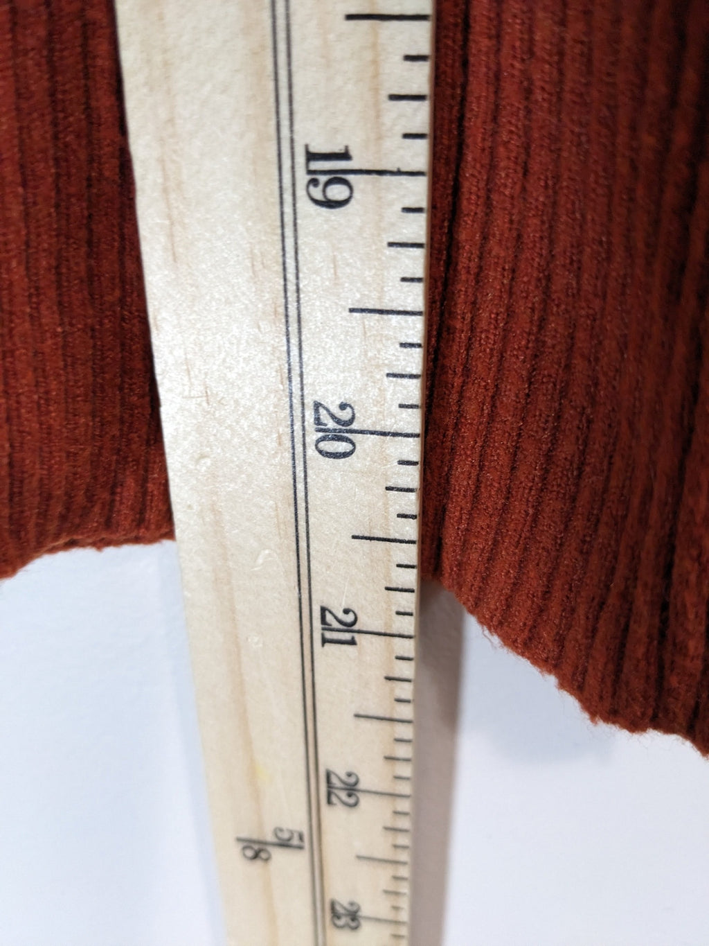Rust Turtleneck - appears small