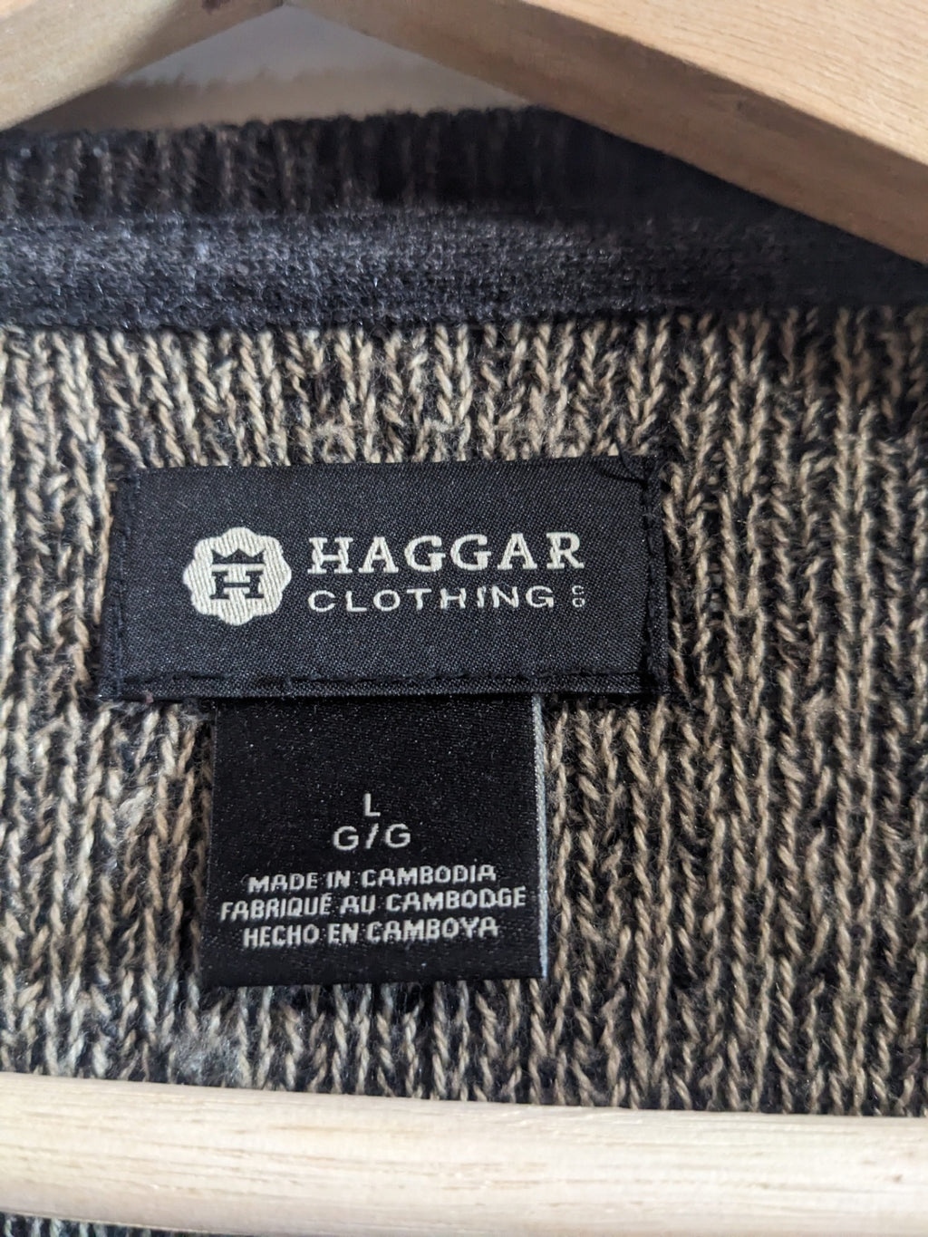 HAGGAR Sweater - L