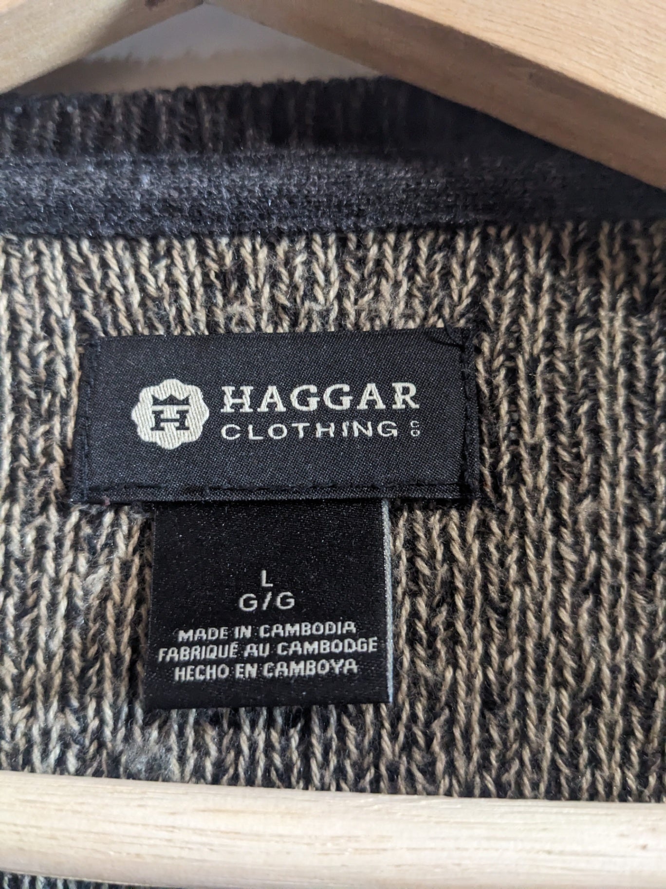 HAGGAR Sweater - L
