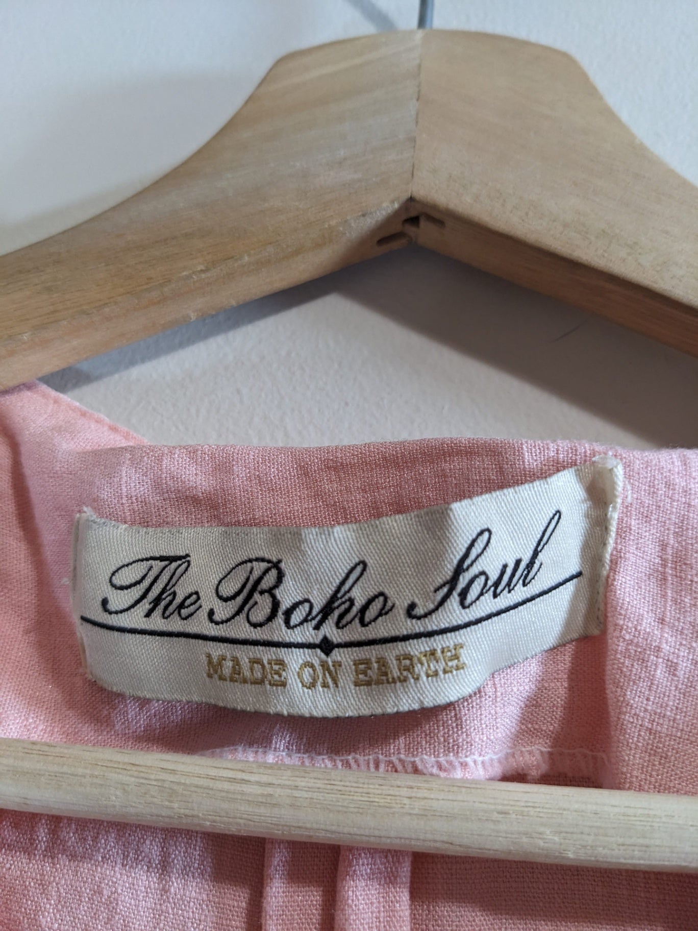 The Boho Soul Pink Crop Blouse - appears small