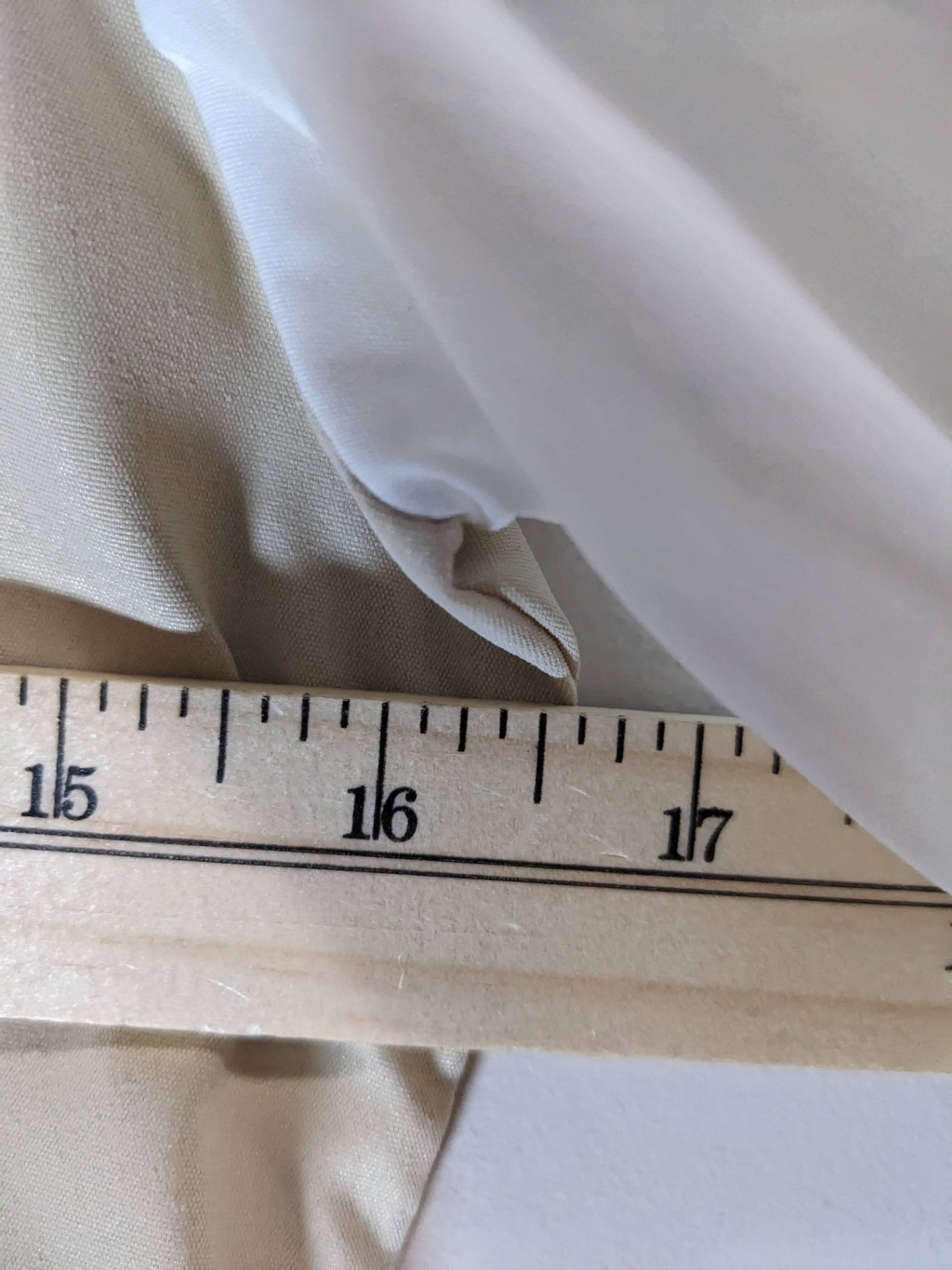 DAZY White & Beige Dress - M