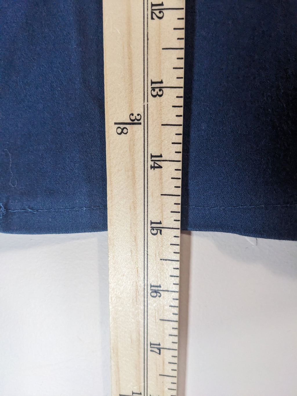 Blue Zipper Skirt - appears xs