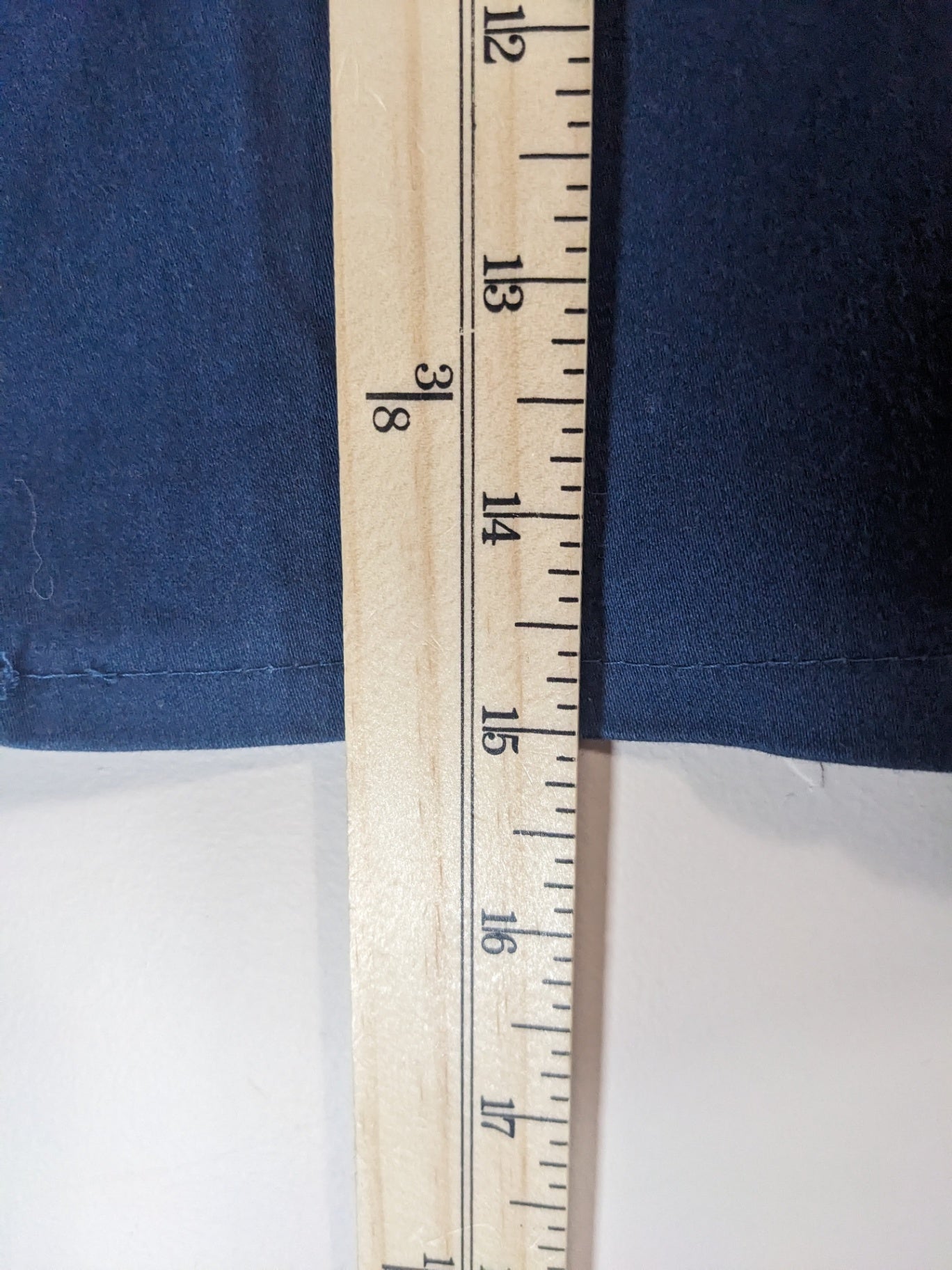 Blue Zipper Skirt - appears xs