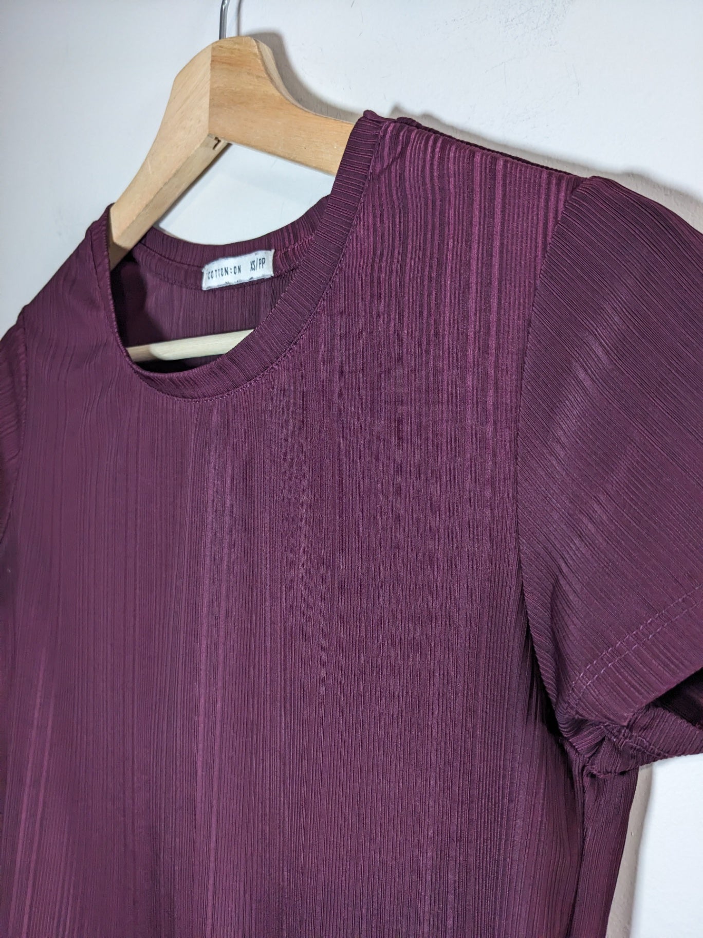 Cotton On Maroon Blouse - XS