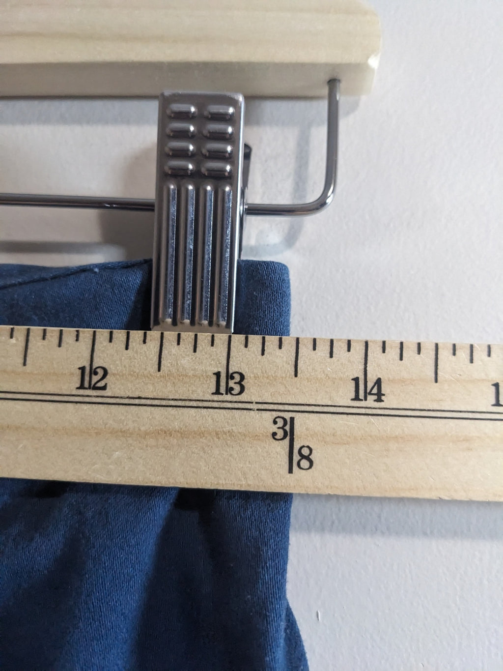 Blue Zipper Skirt - appears xs