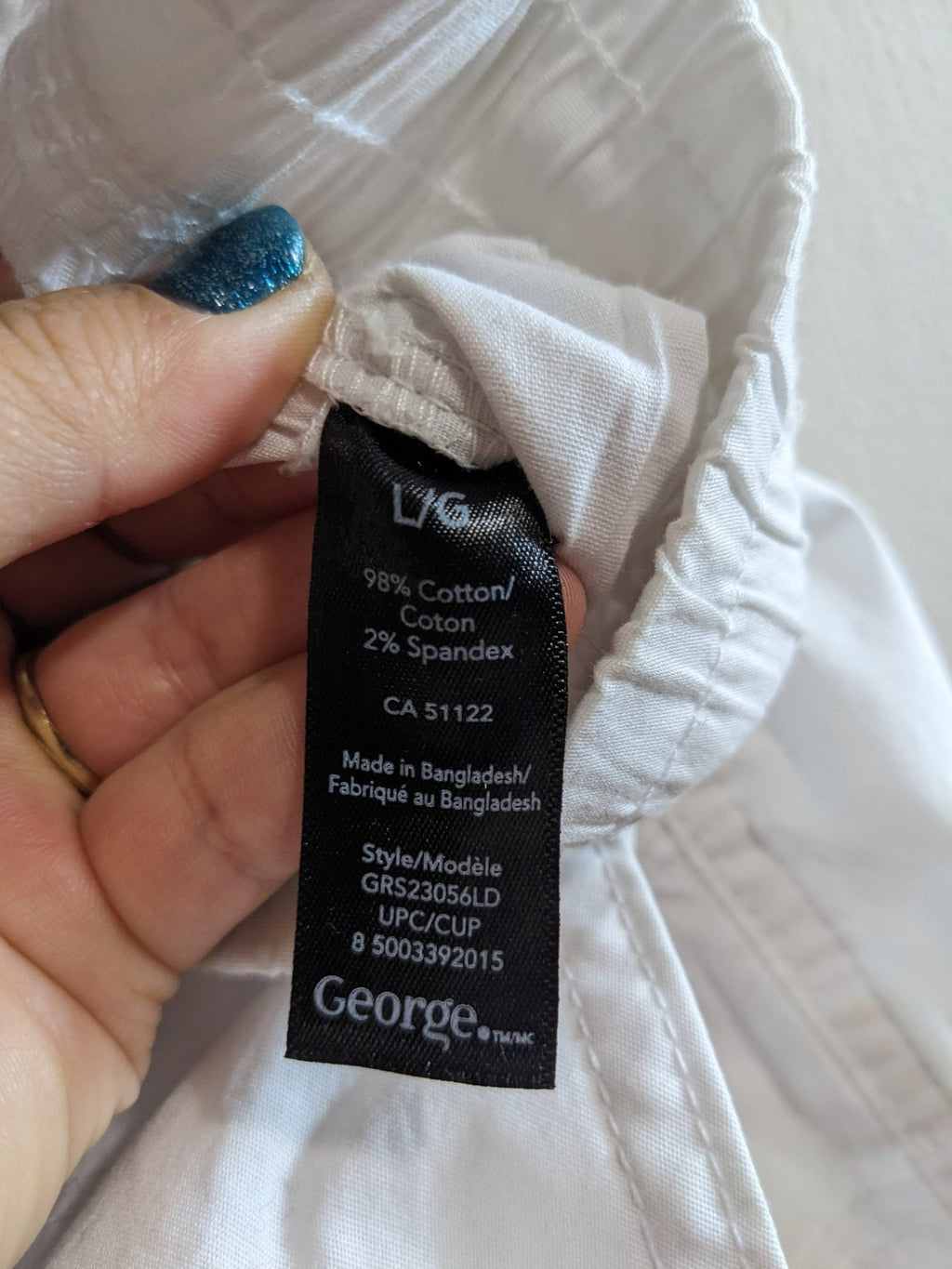 George White Shorts - L